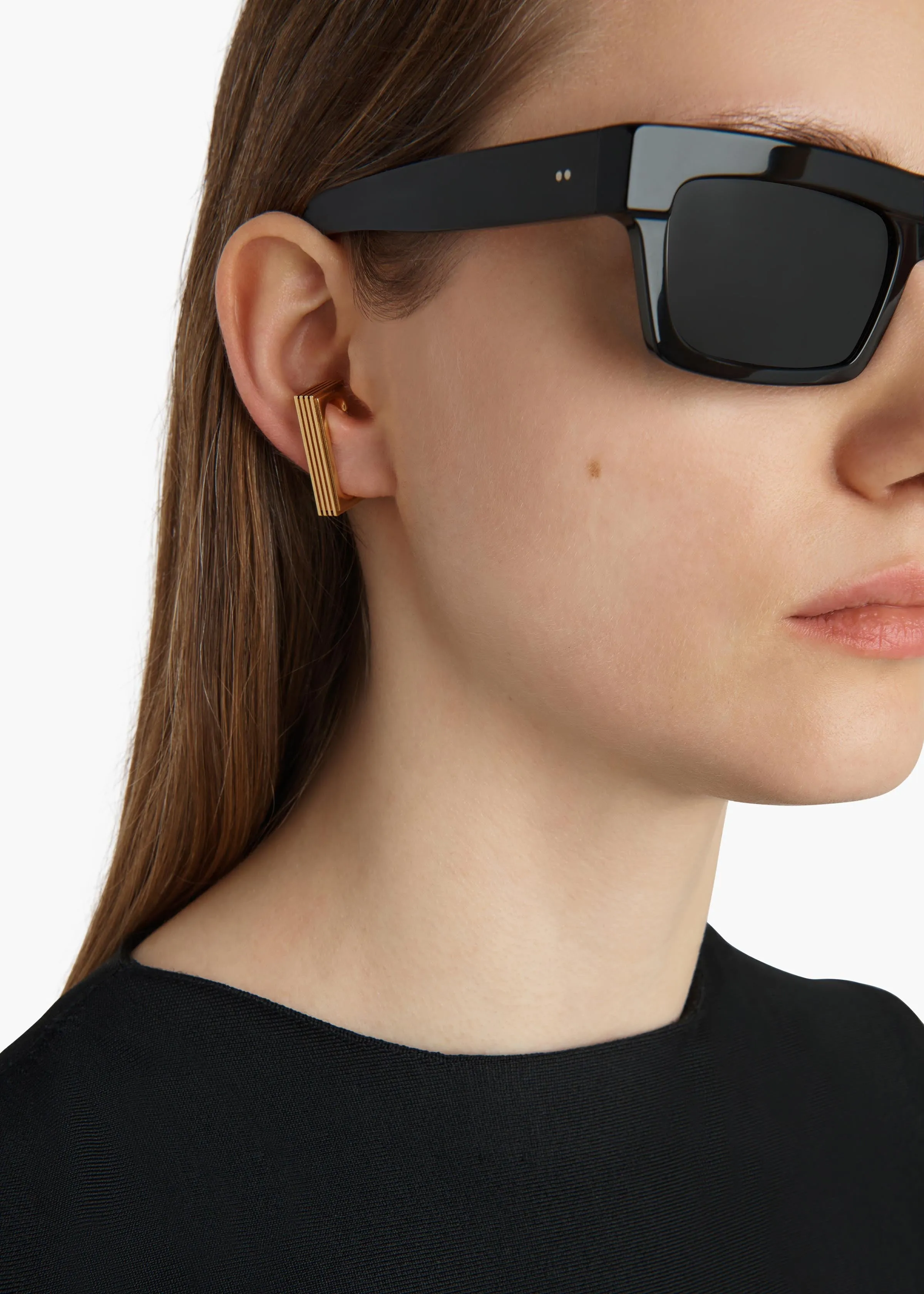 Empire Ear Cuffs in Gold sold by KHAITE product image thumbnail 2