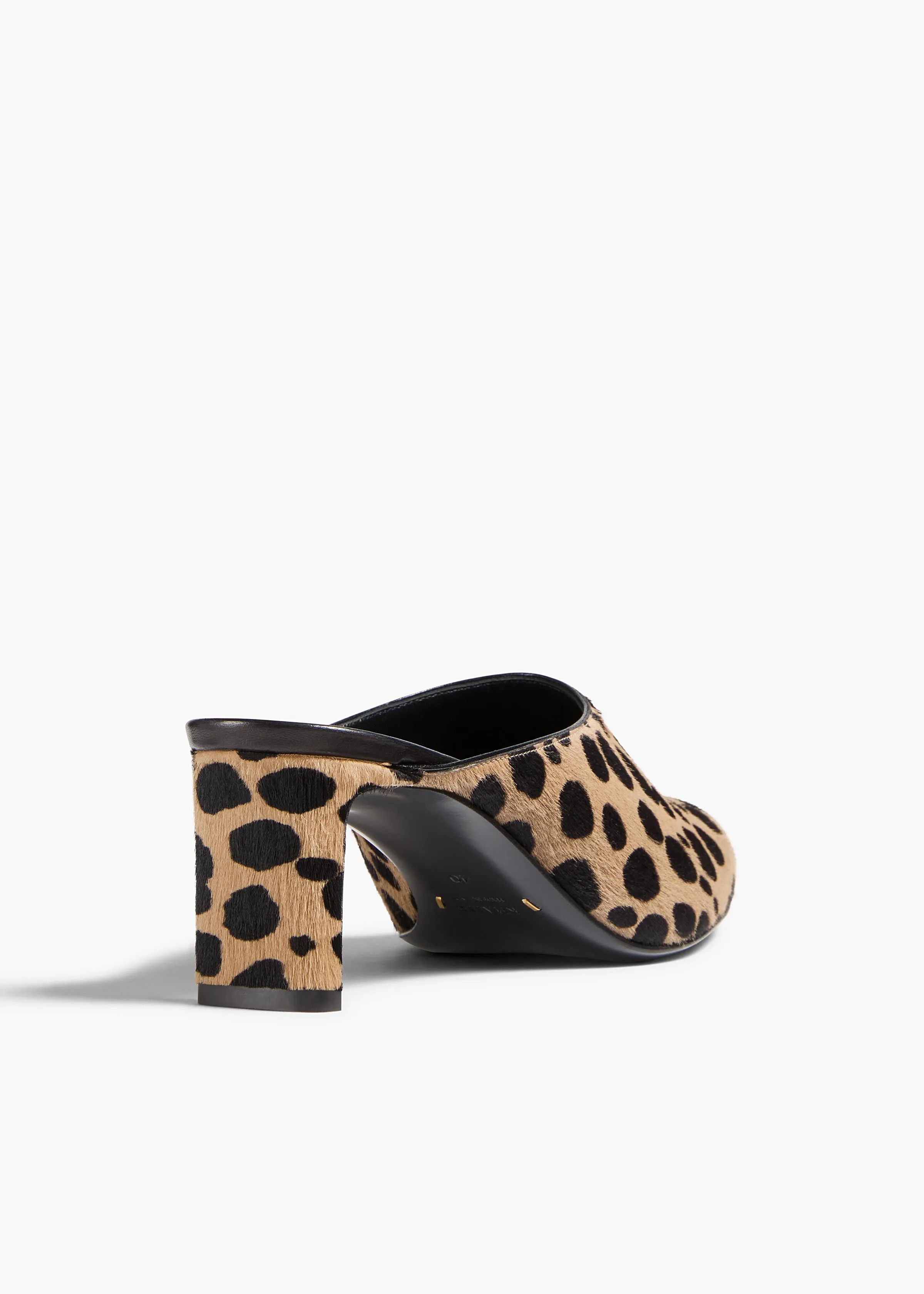 Colt Low Mule in Hyena Print Haircalf sold by KHAITE product image thumbnail 3