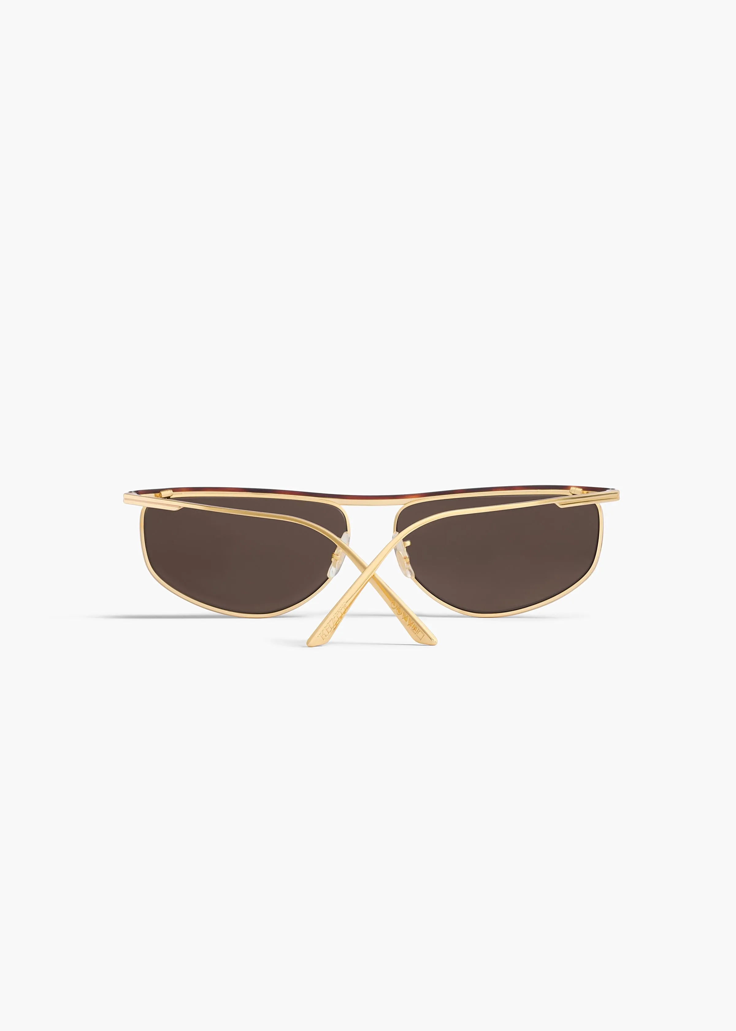 KHAITE x Oliver Peoples 1986C in Gold and Brown sold by KHAITE product image thumbnail 3