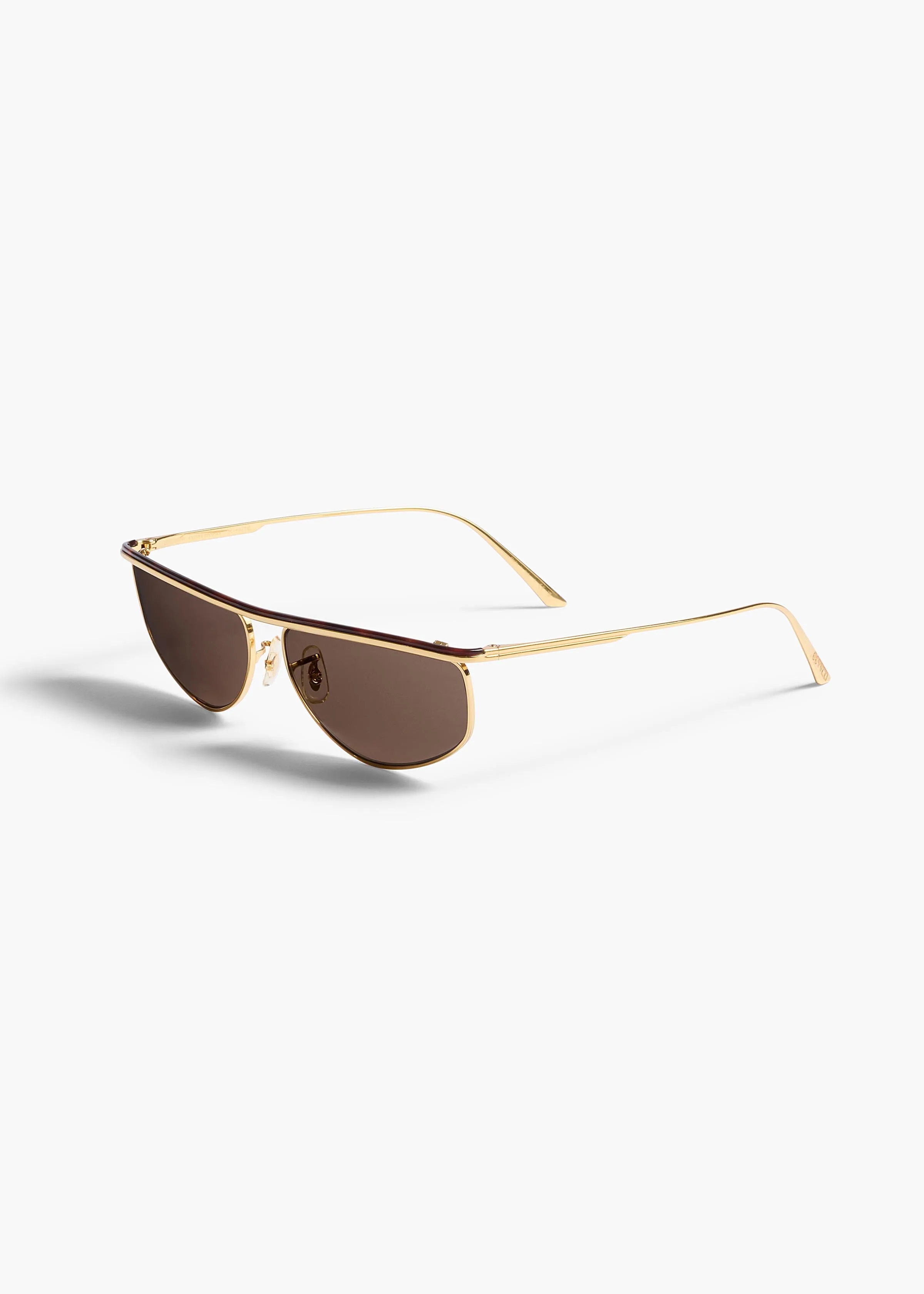 KHAITE x Oliver Peoples 1986C in Gold and Brown sold by KHAITE product image thumbnail 2