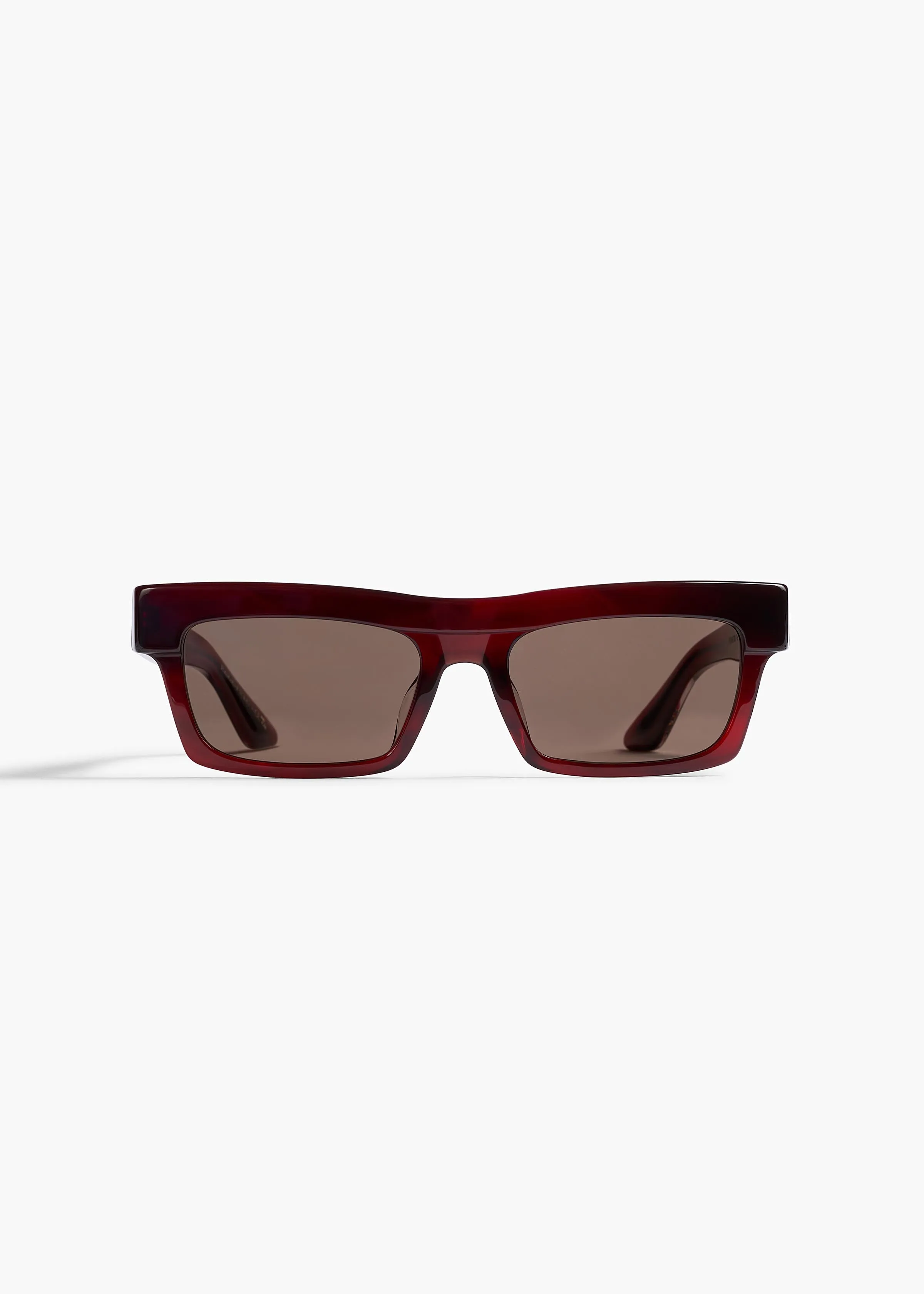 KHAITE x Oliver Peoples 1985C in Bordeaux Bark and Brown sold by KHAITE