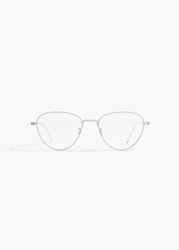 KHAITE x Oliver Peoples 1991RX in Silver sold by KHAITE