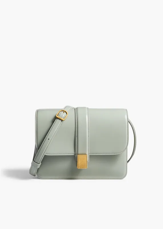 Blake Crossbody Bag in Eucalyptus Leather sold by KHAITE