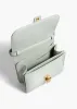 Blake Crossbody Bag in Eucalyptus Leather sold by KHAITE