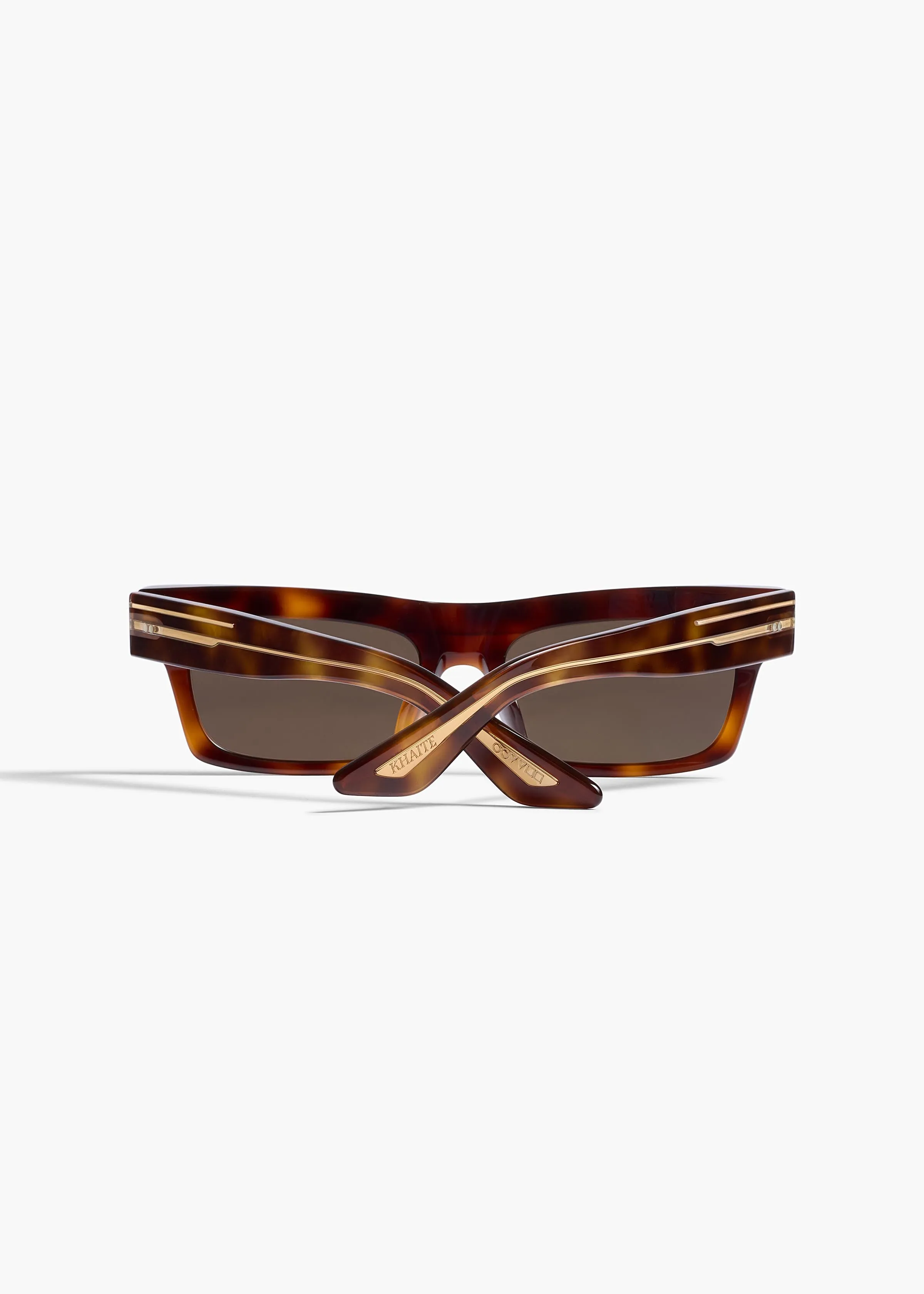 KHAITE x Oliver Peoples 1985C in Dark Mahogany and Brown sold by KHAITE product image thumbnail 3