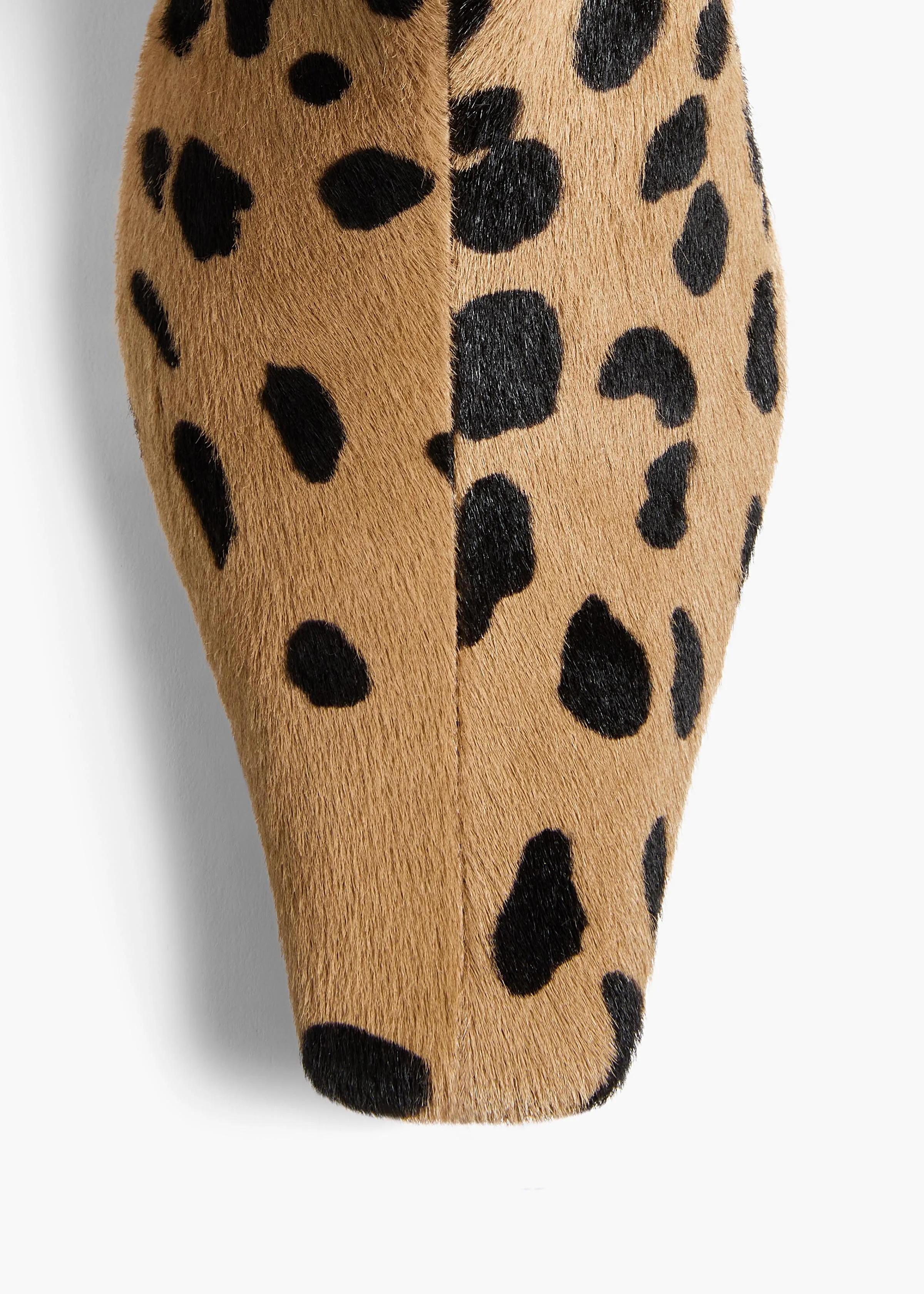 Ona Knee-High Boot in Hyena Print Haircalf sold by KHAITE product image thumbnail 3