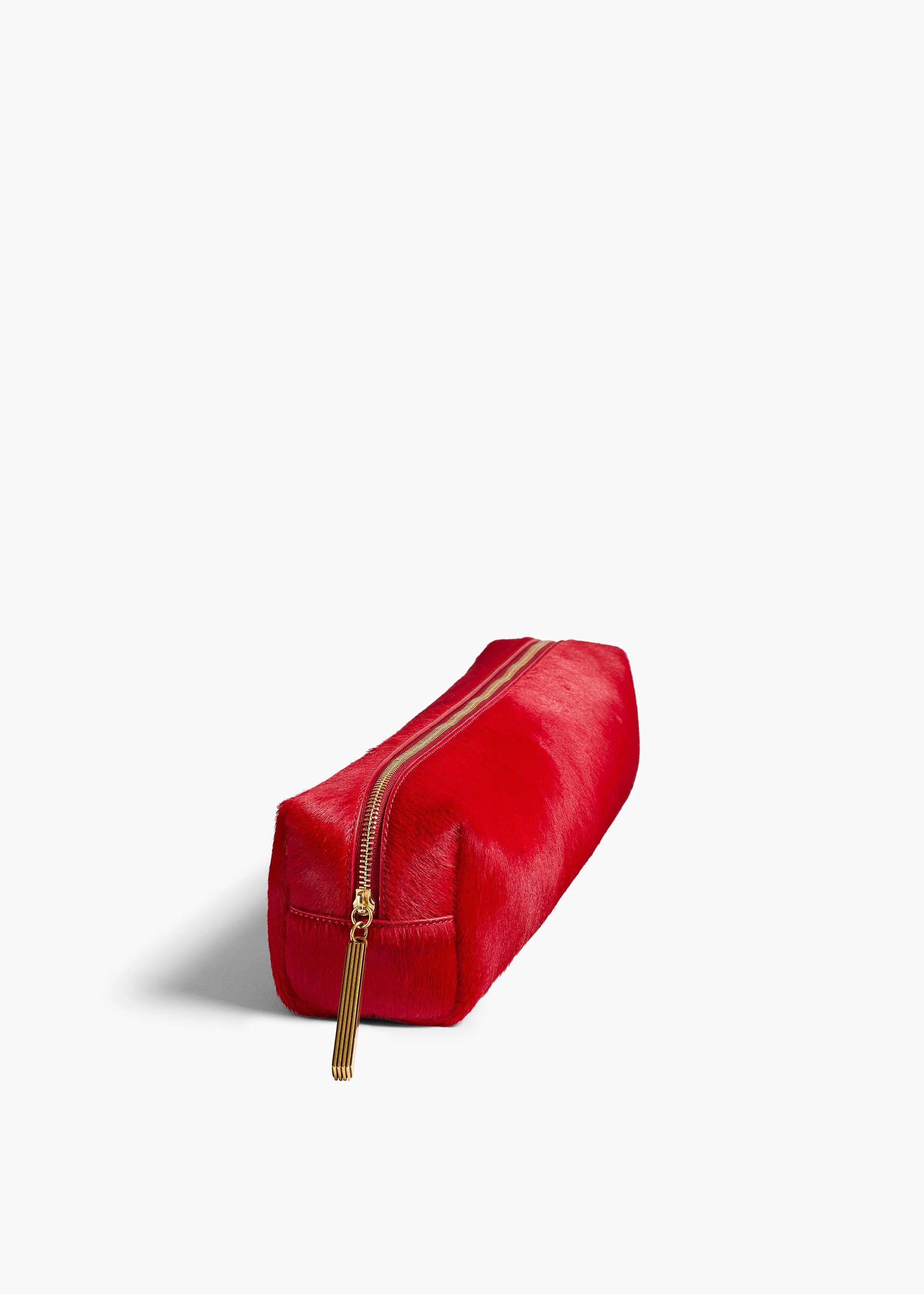 Kye Pencil Case in Ruby Haircalf sold by KHAITE product image thumbnail 3