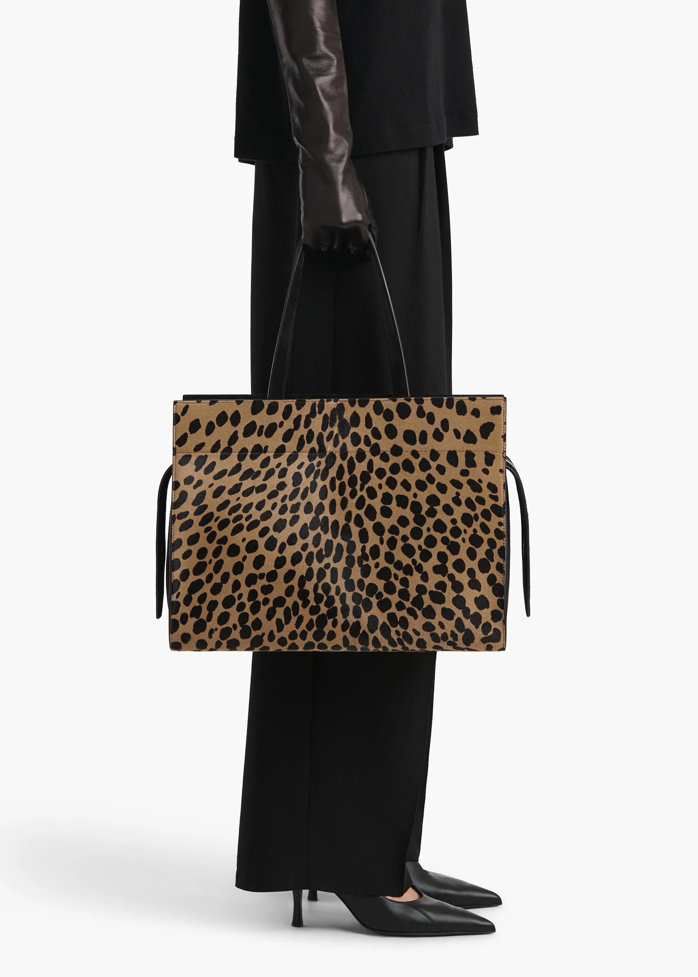 Crosby Bag in Hyena Print Haircalf sold by KHAITE product image thumbnail 5