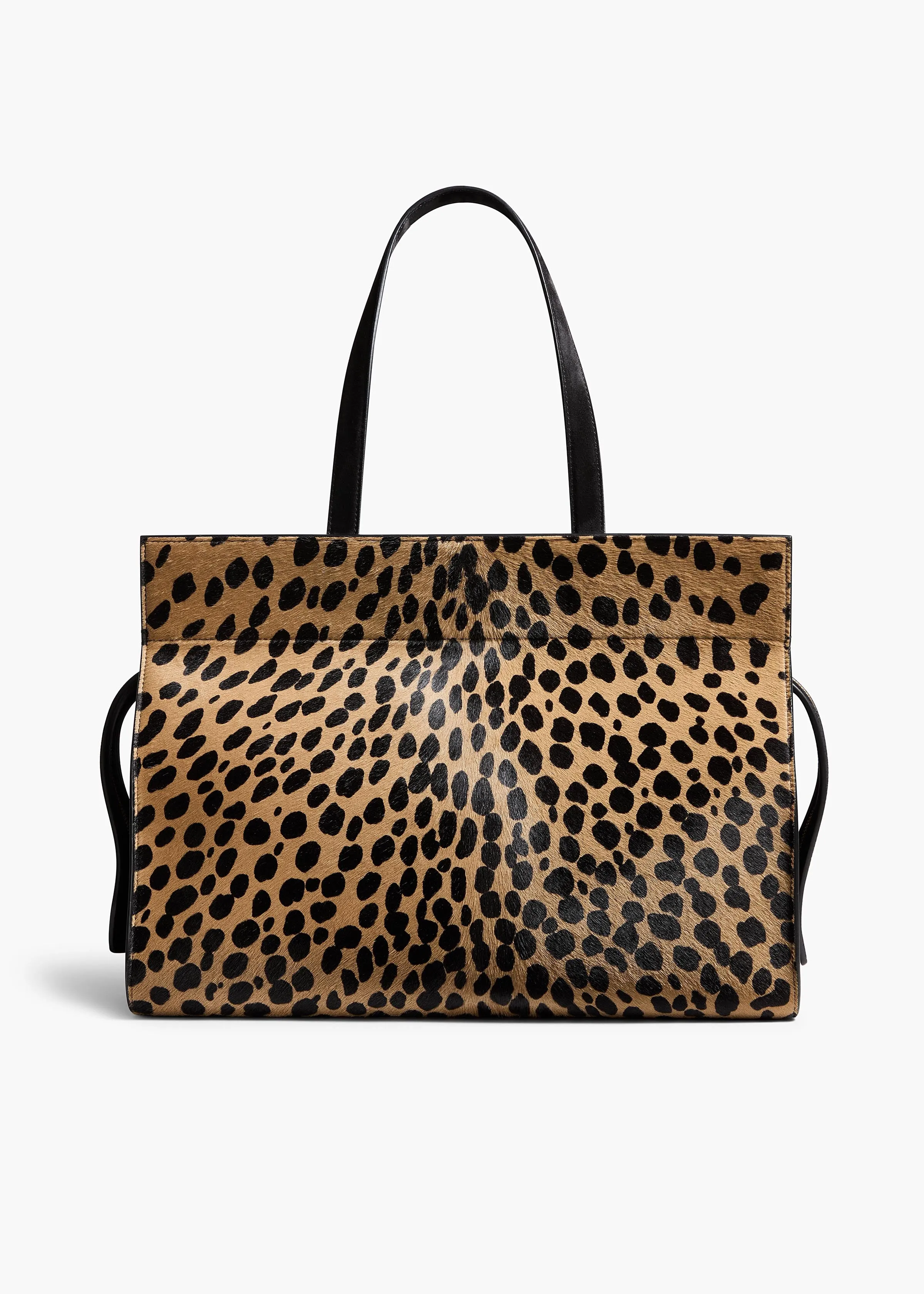 Crosby Bag in Hyena Print Haircalf sold by KHAITE