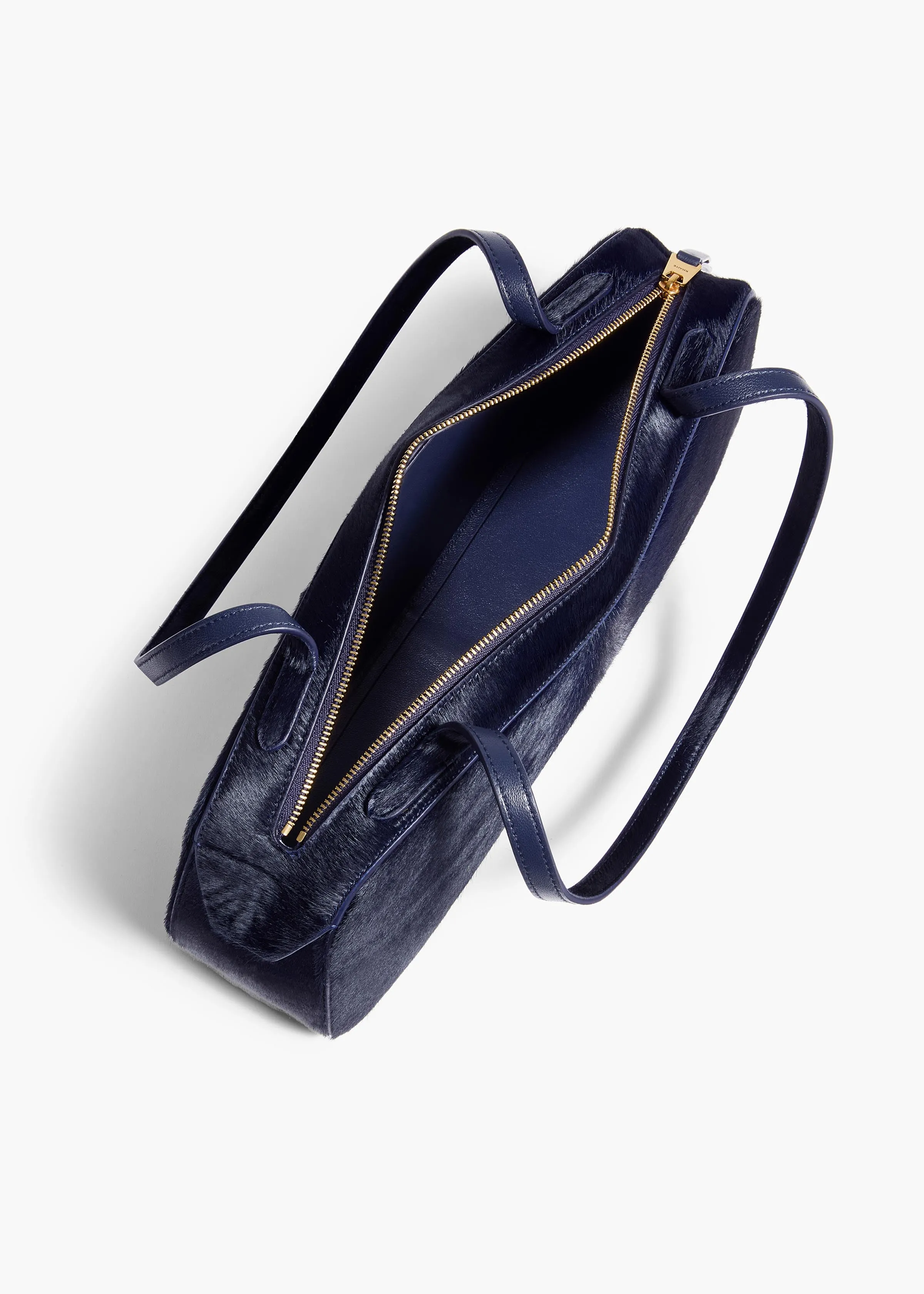 Simona Shoulder Bag in Midnight Haircalf sold by KHAITE product image thumbnail 4