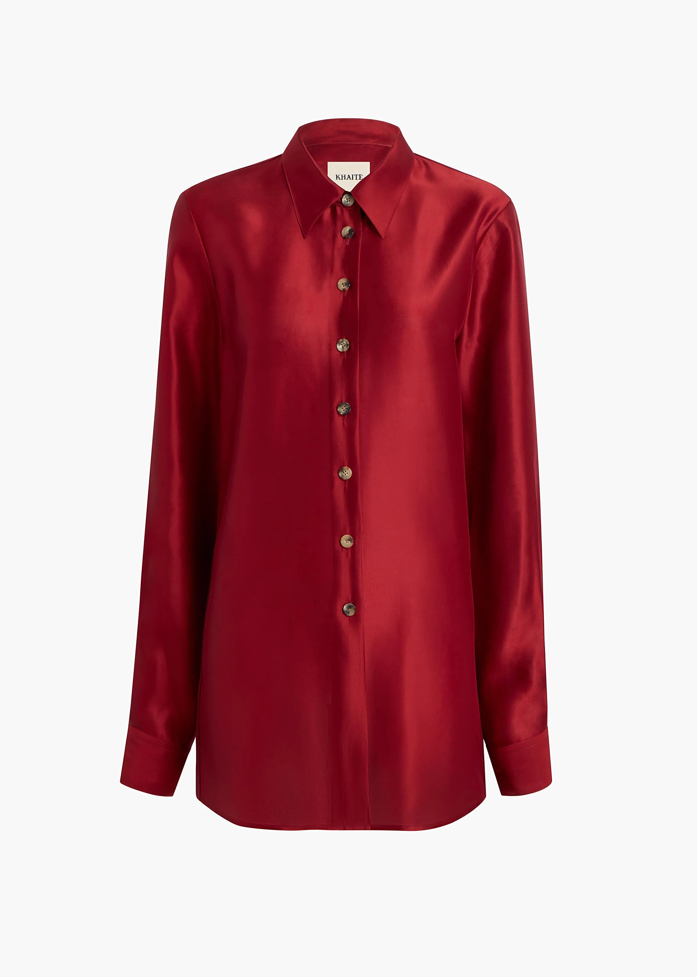 Auryn Top in Crimson sold by KHAITE