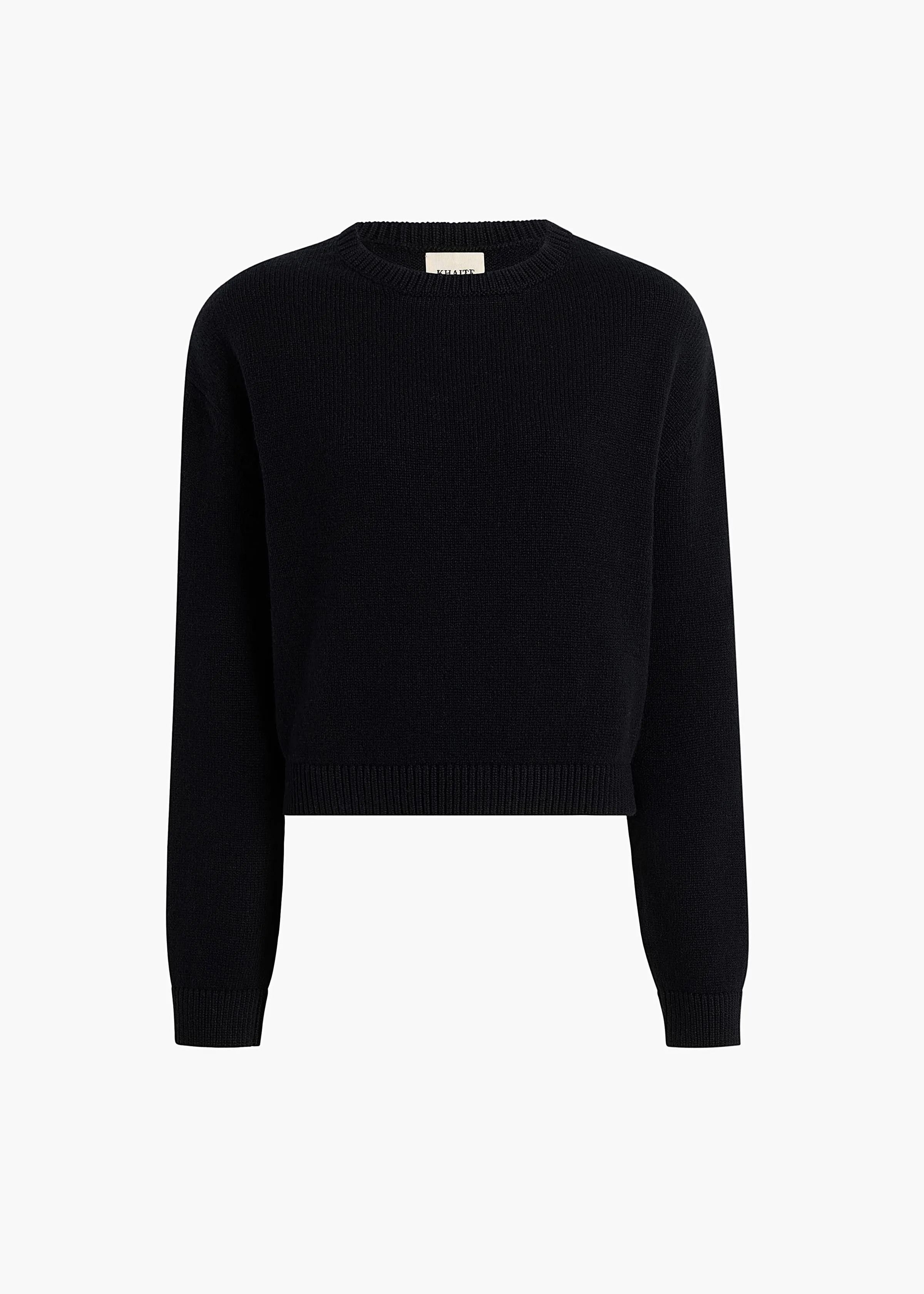 Milo Sweater in Black sold by KHAITE