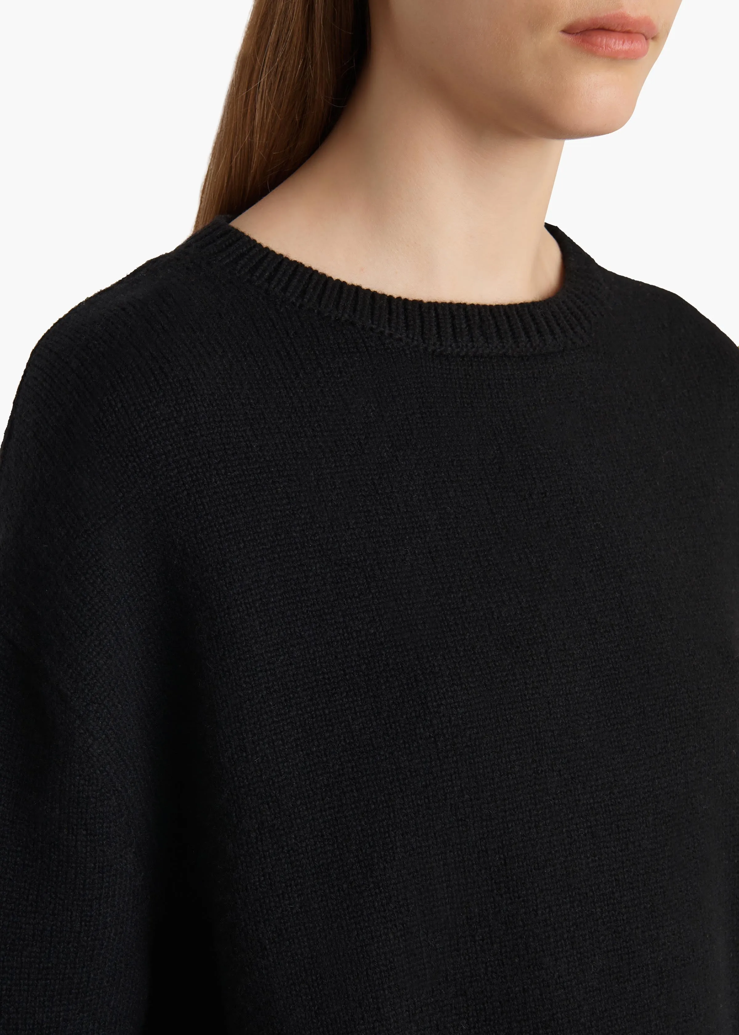 Milo Sweater in Black sold by KHAITE product image thumbnail 5