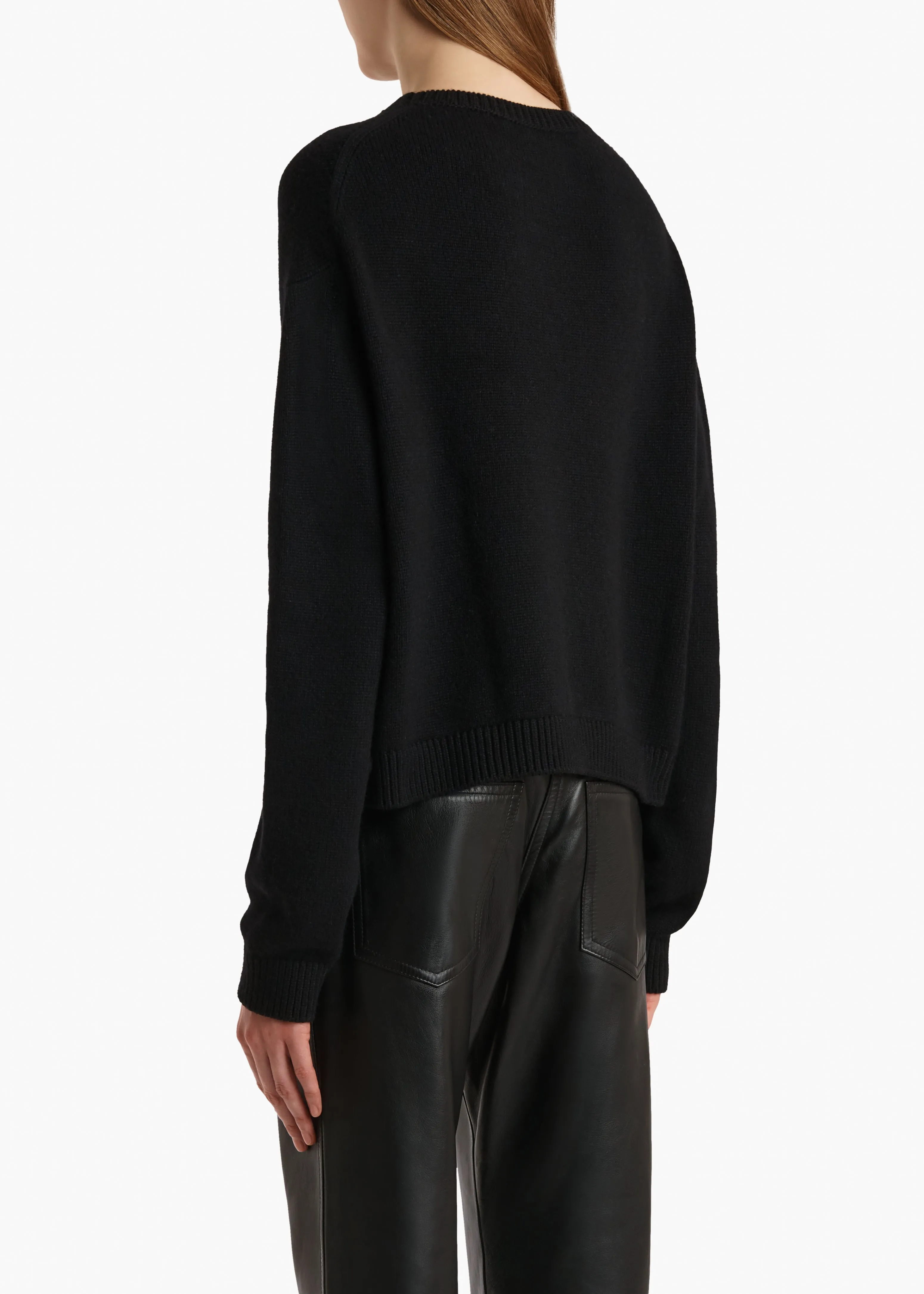 Milo Sweater in Black sold by KHAITE product image thumbnail 4