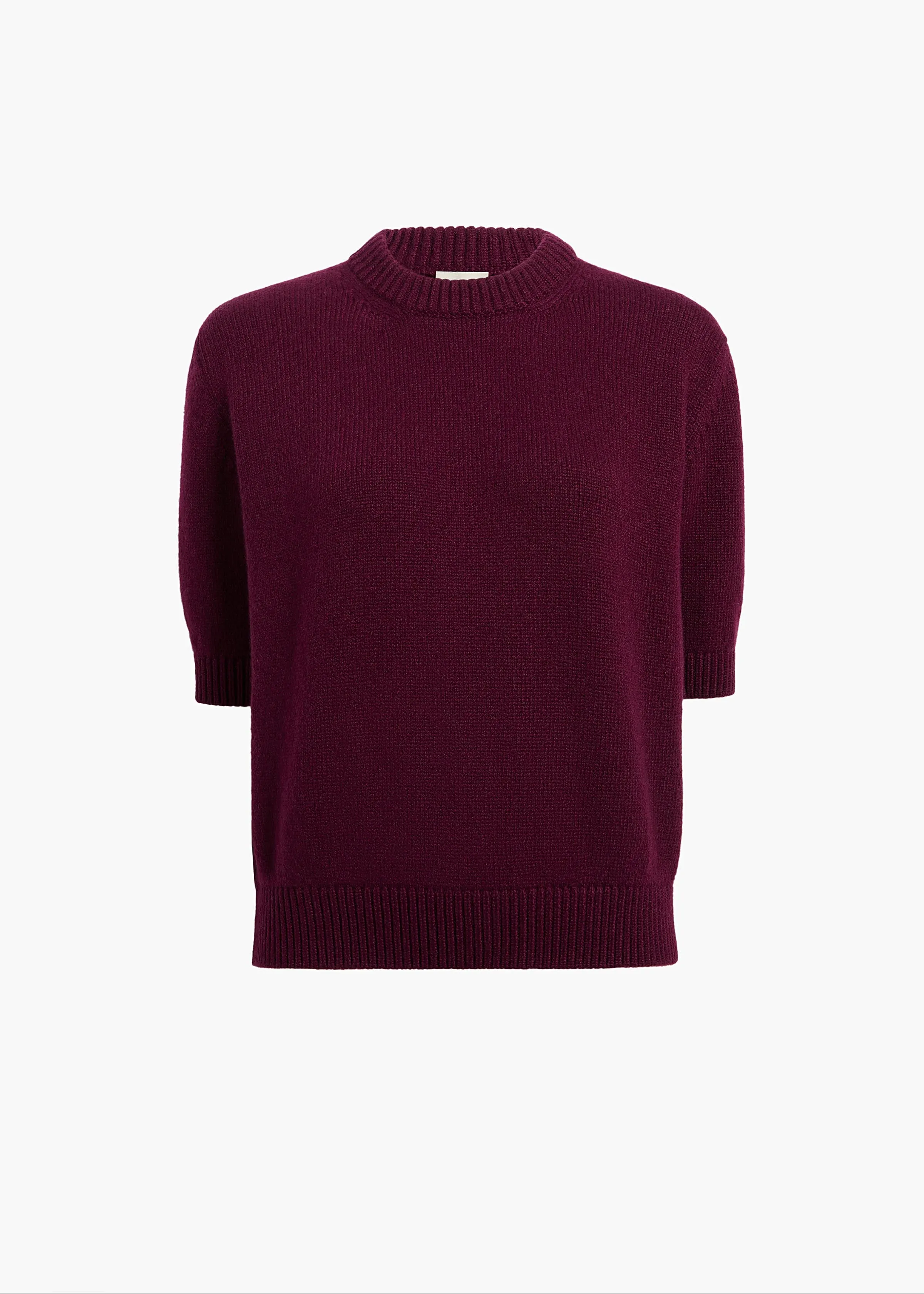 Davin Sweater in Eggplant sold by KHAITE