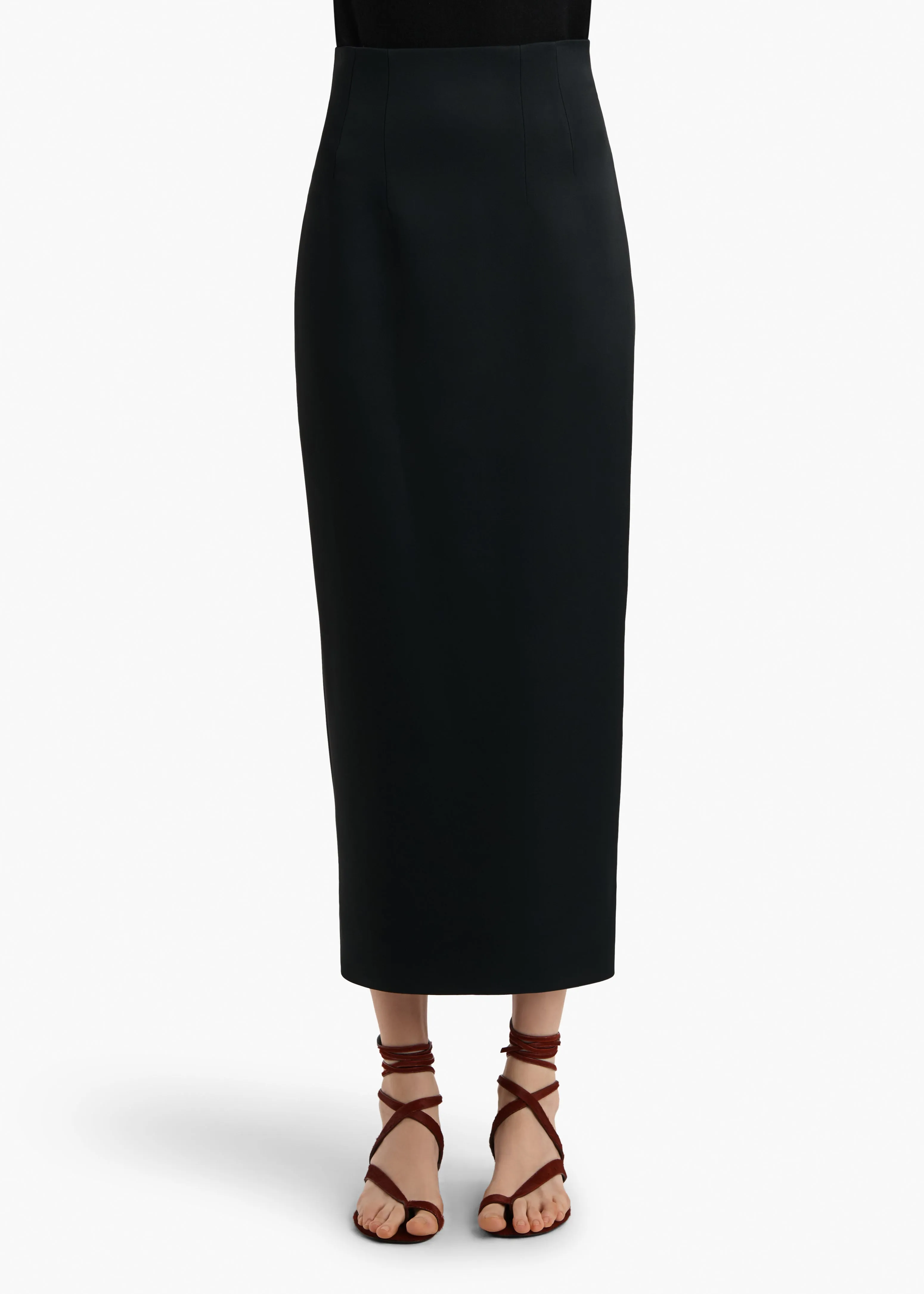 Loxley Skirt in Black sold by KHAITE product image thumbnail 3