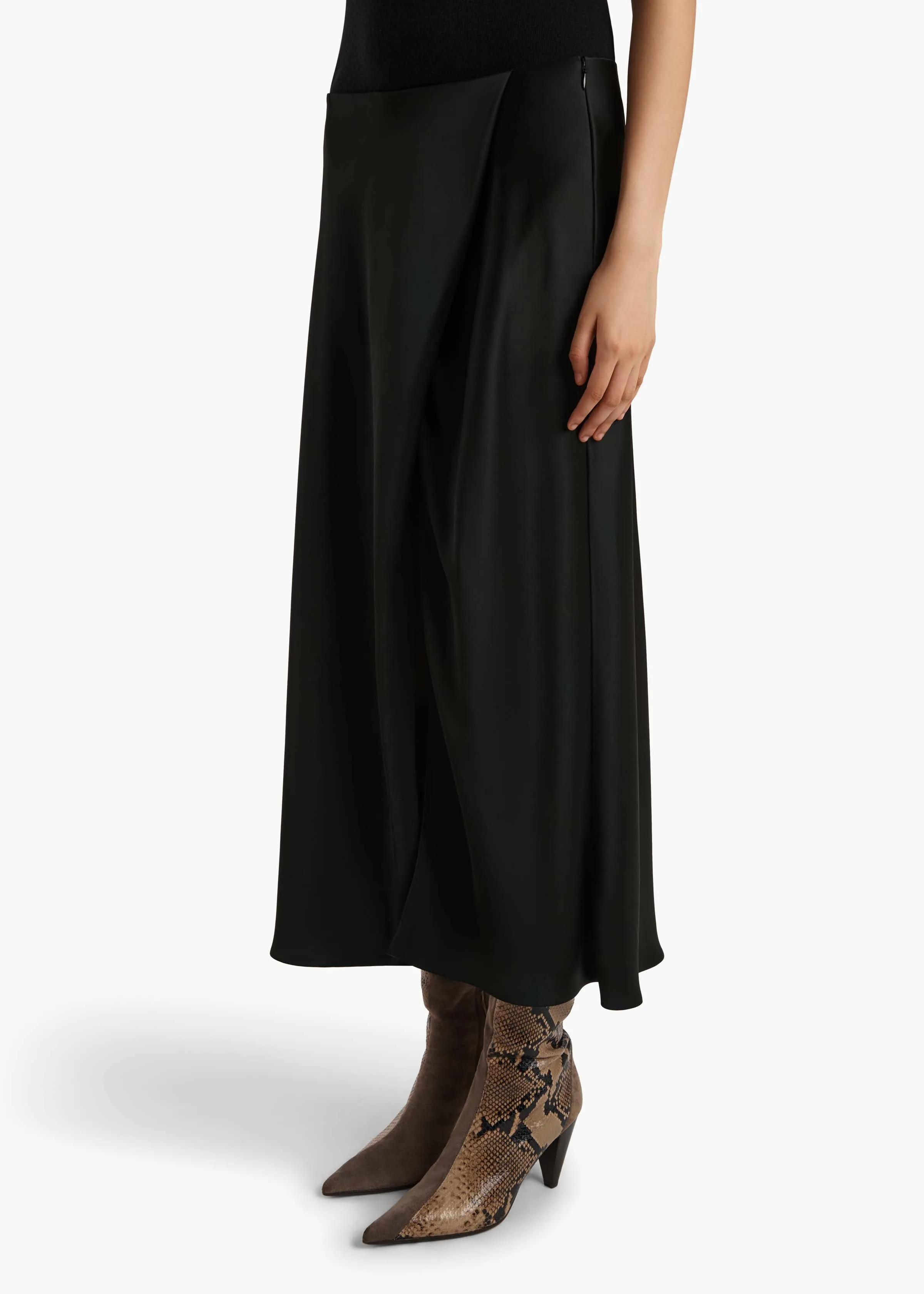 Demi Skirt in Black sold by KHAITE product image thumbnail 5