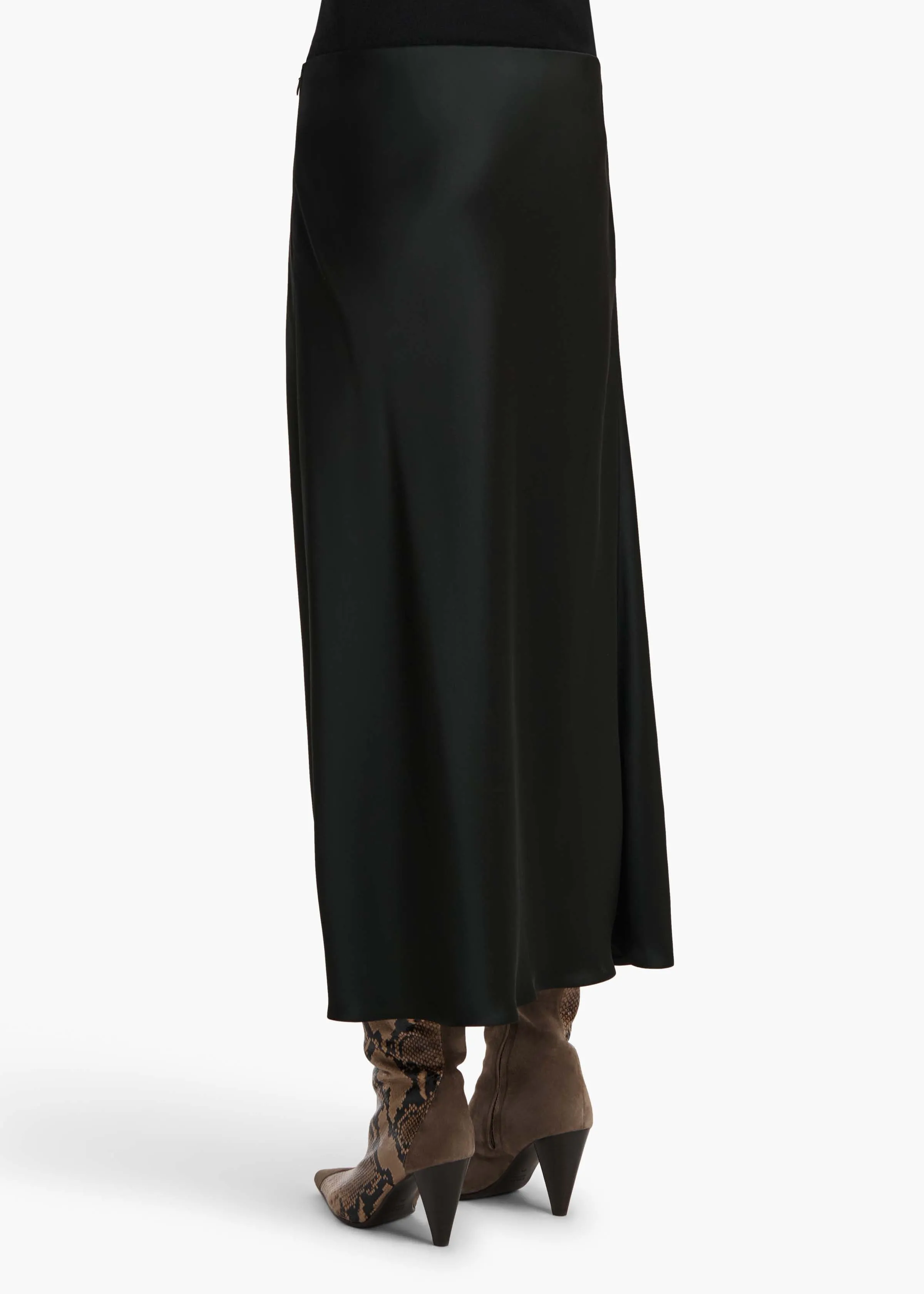 Demi Skirt in Black sold by KHAITE product image thumbnail 4