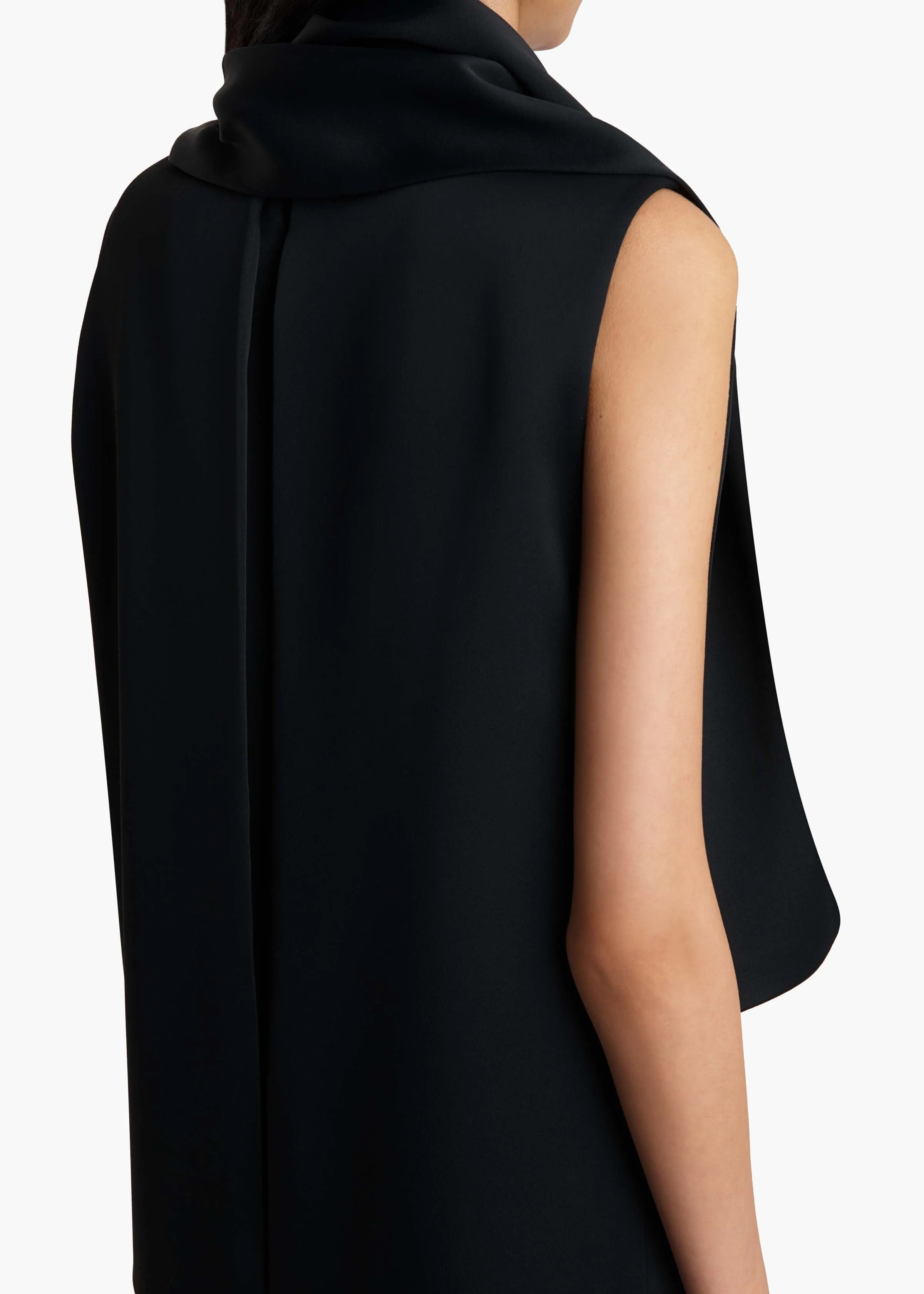 Loell Dress in Black sold by KHAITE product image thumbnail 5