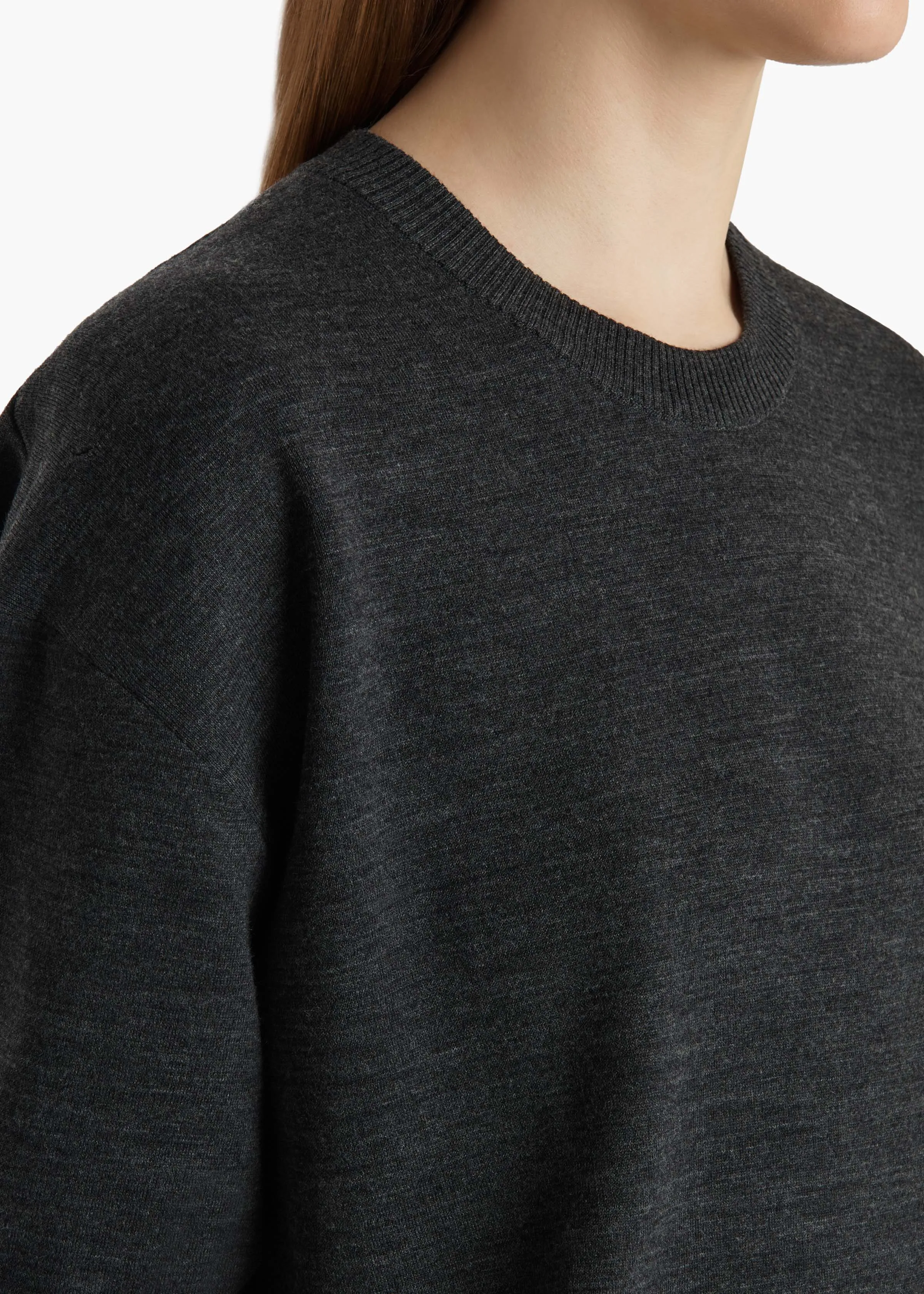 Faye Top in Storm sold by KHAITE product image thumbnail 5