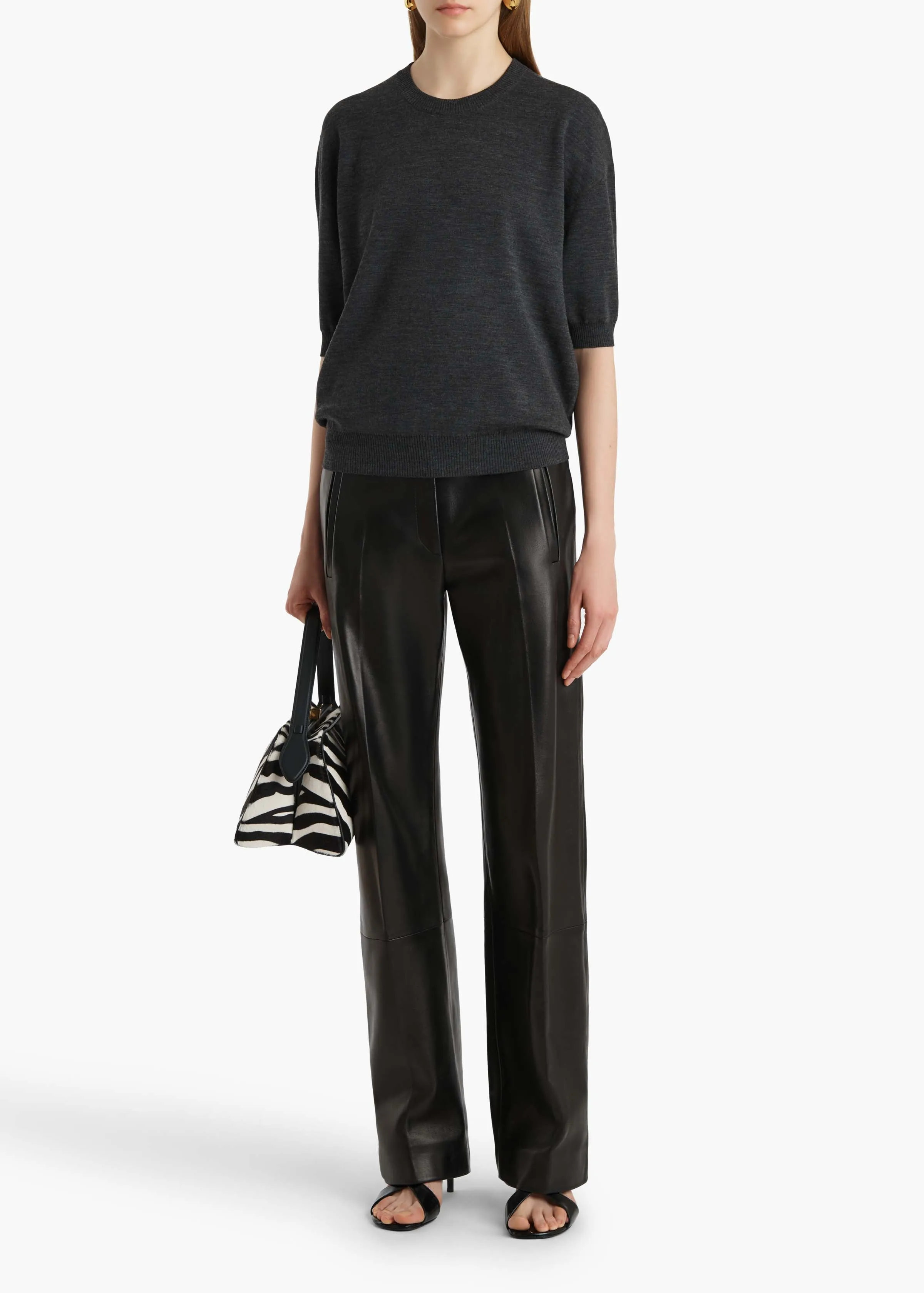 Faye Top in Storm sold by KHAITE product image thumbnail 2