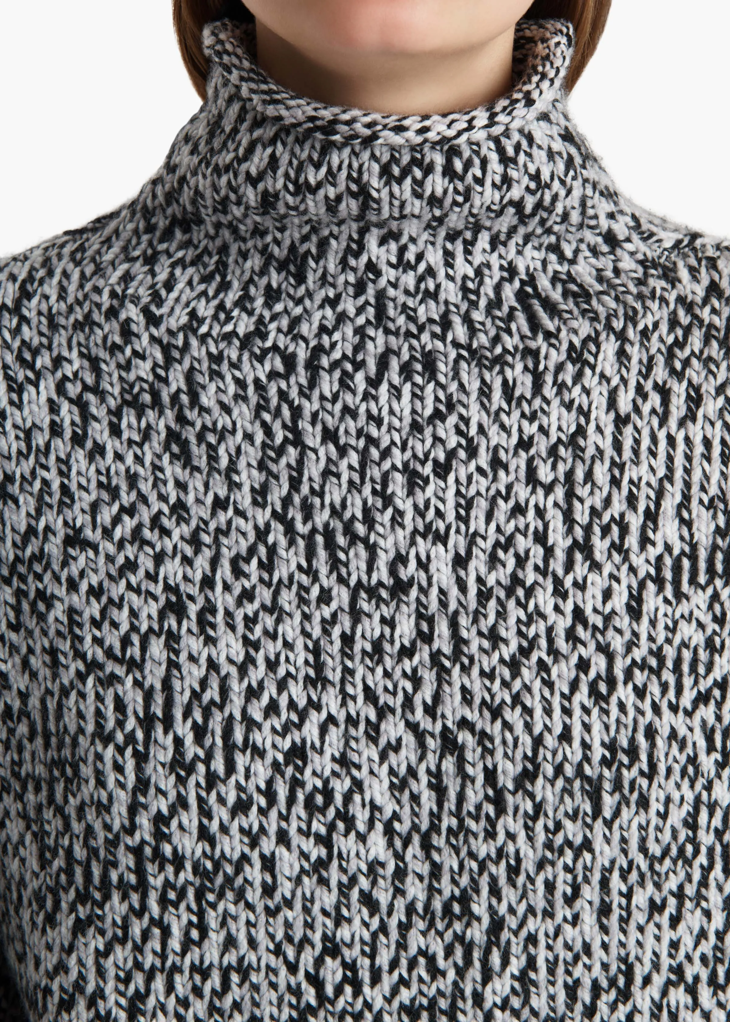 Leon Sweater in Black Multi sold by KHAITE product image thumbnail 5
