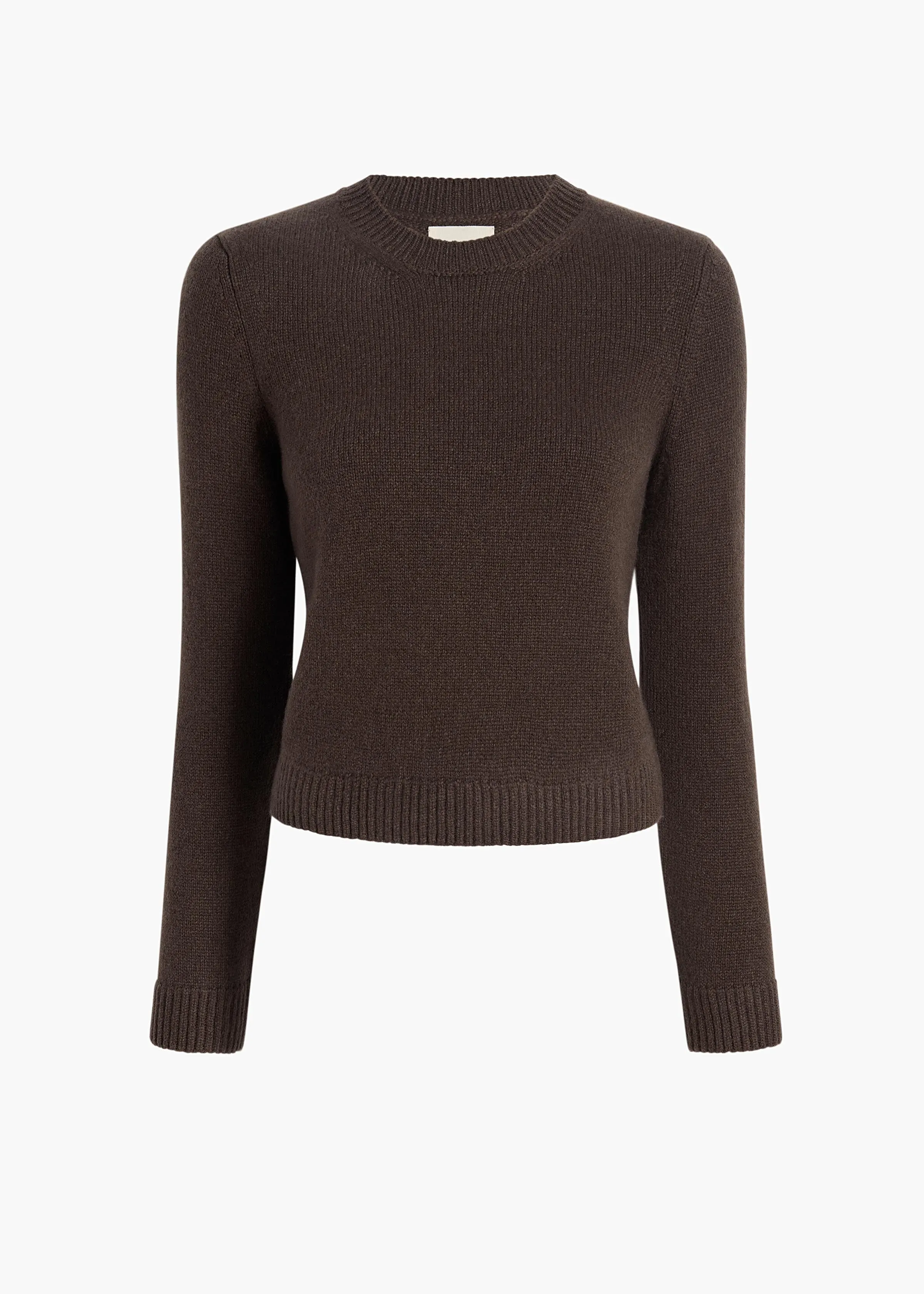 Leta Sweater in Coffee sold by KHAITE