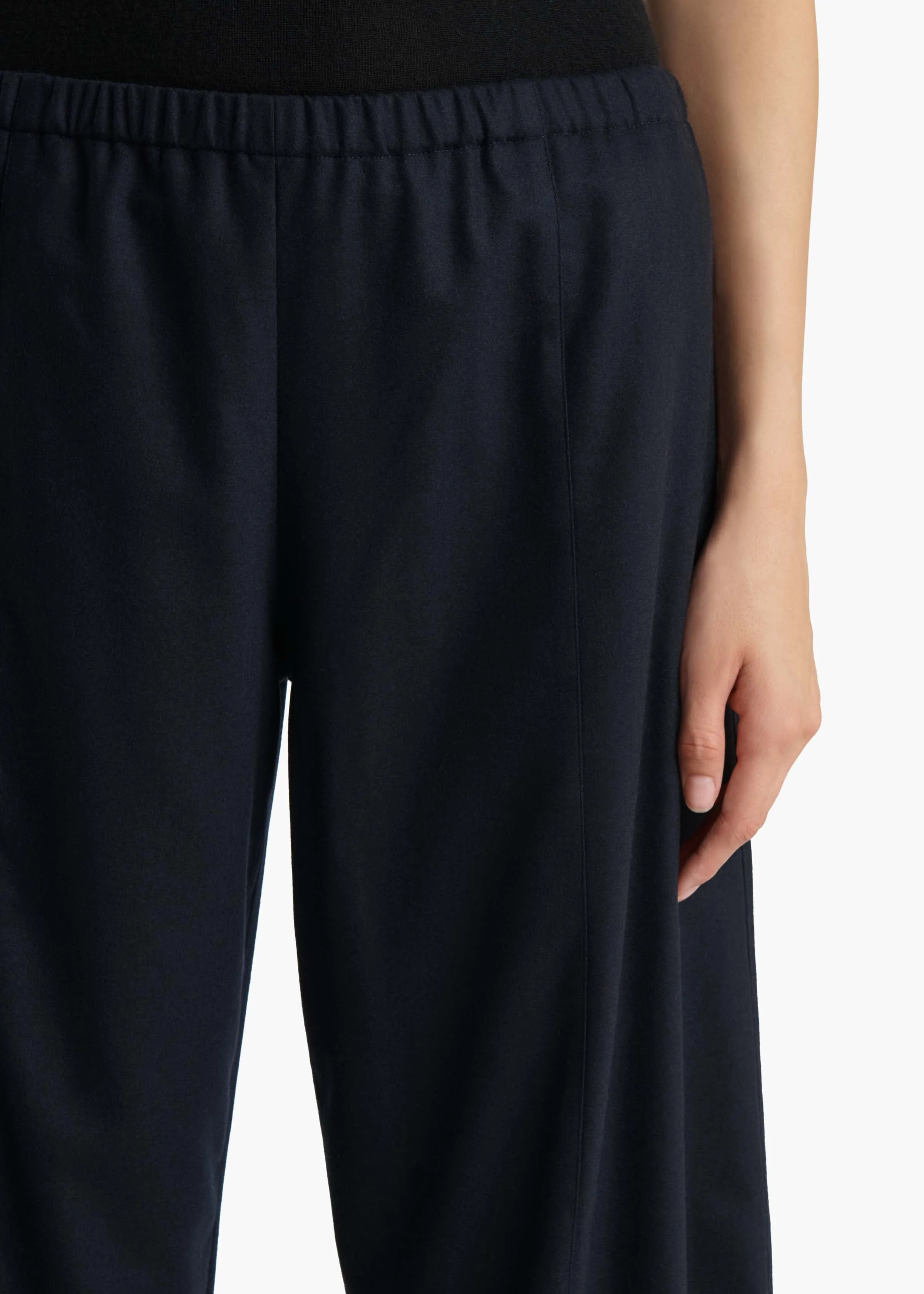 Clover Pant in Dark Navy sold by KHAITE product image thumbnail 5