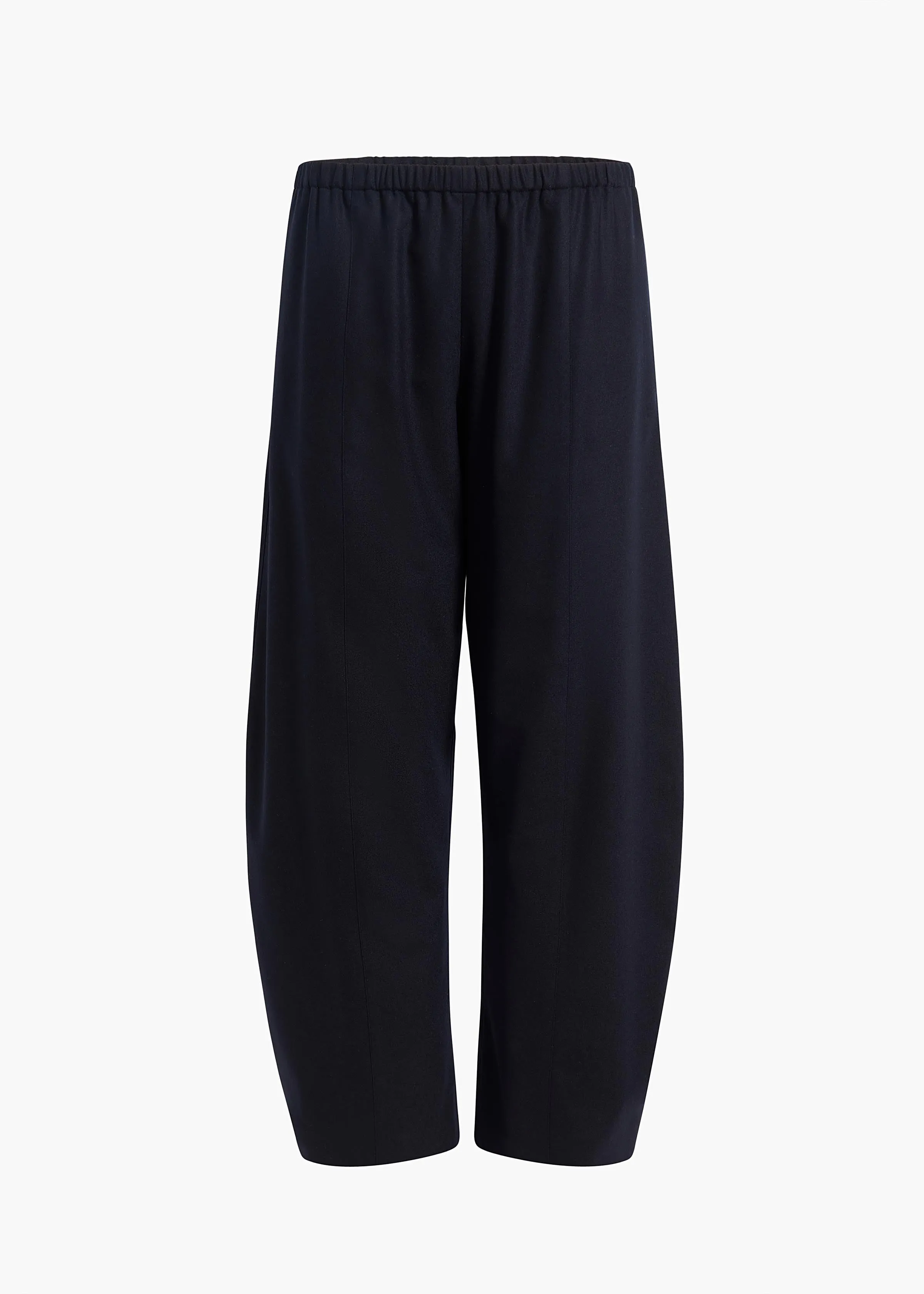 Clover Pant in Dark Navy sold by KHAITE