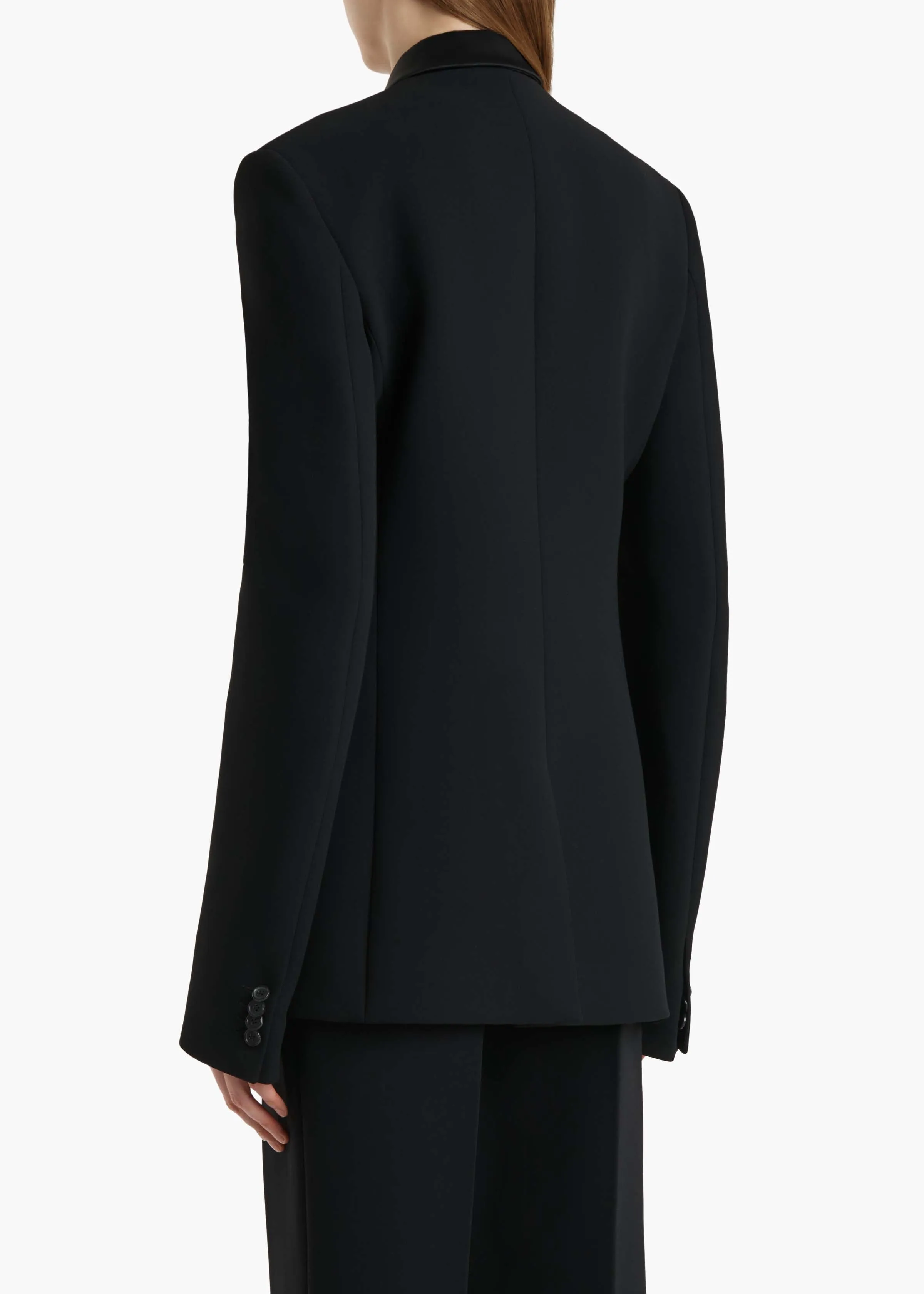 Sabel Jacket in Black sold by KHAITE product image thumbnail 4