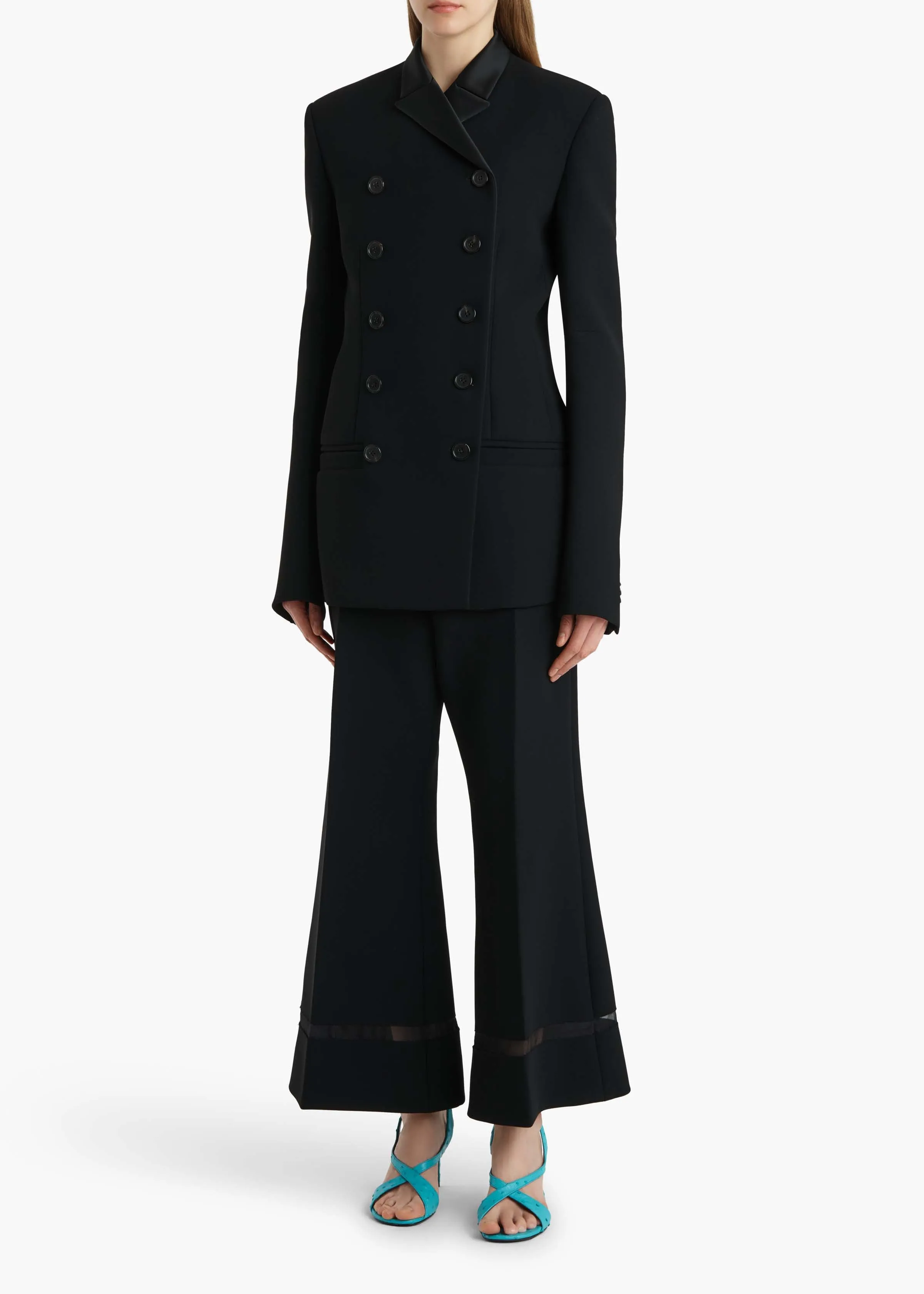 Wallace Pant in Black sold by KHAITE product image thumbnail 2