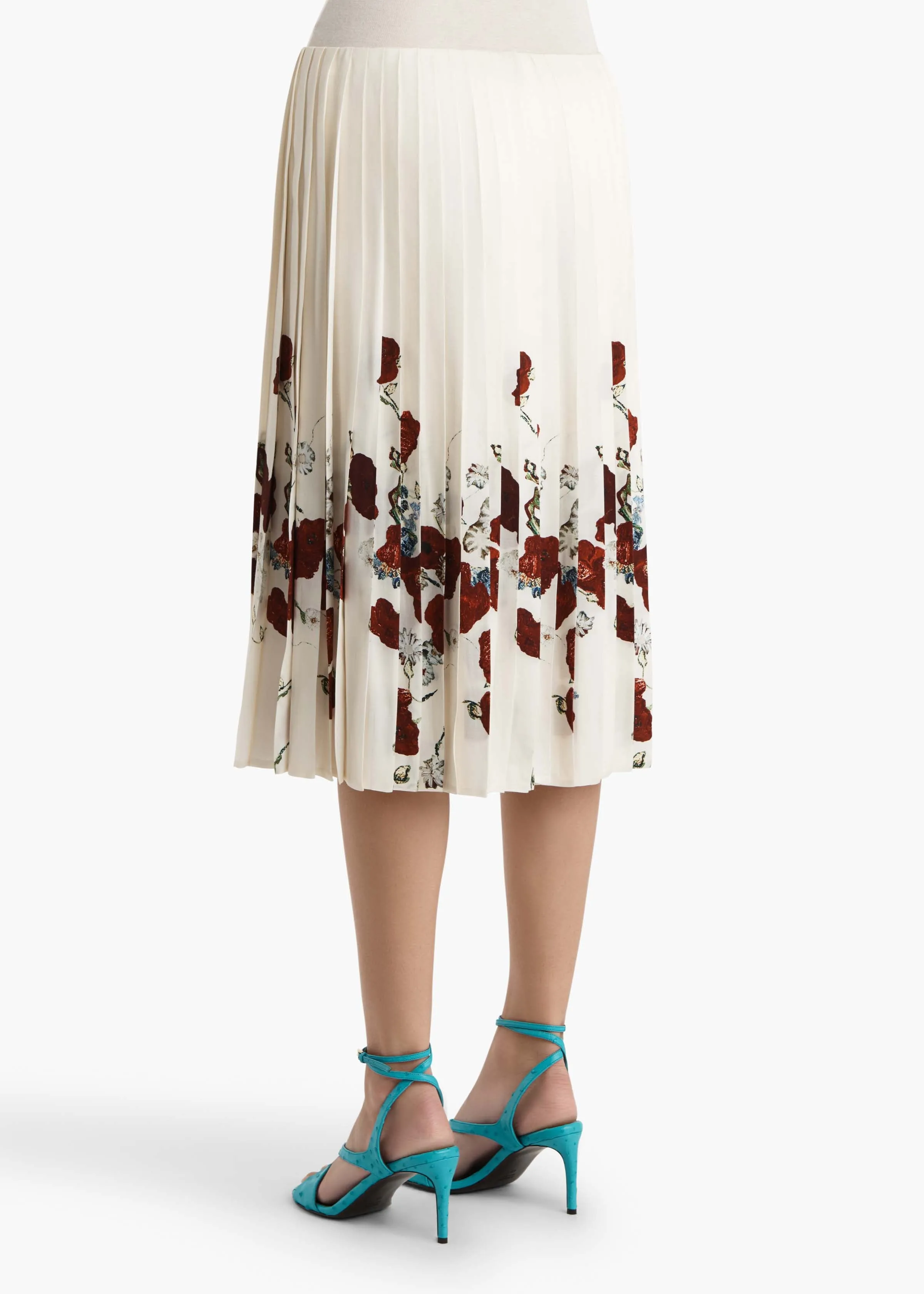 Anya Skirt in Cream Multi sold by KHAITE product image thumbnail 4