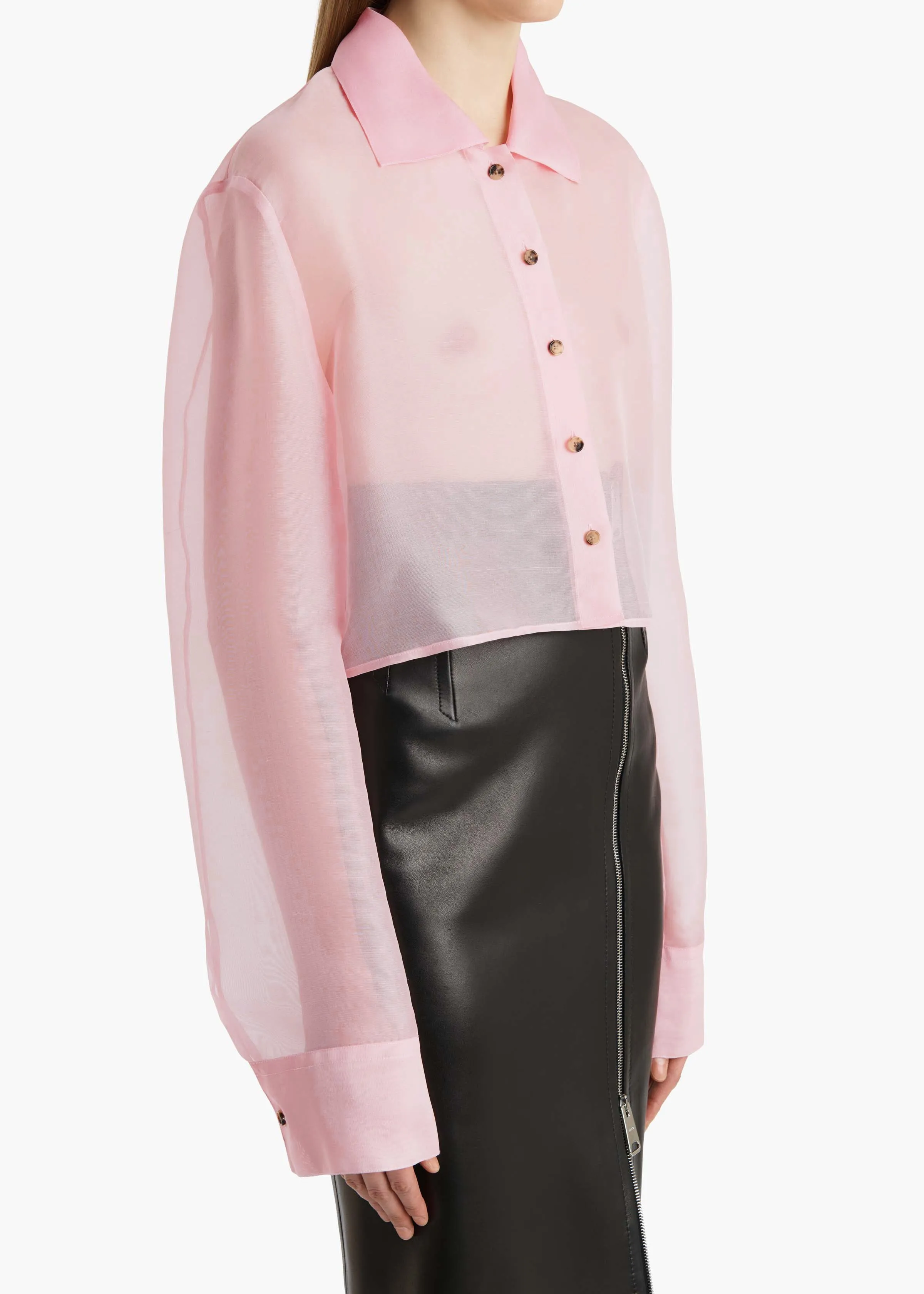 Jasen Top in Petal Organza sold by KHAITE product image thumbnail 5