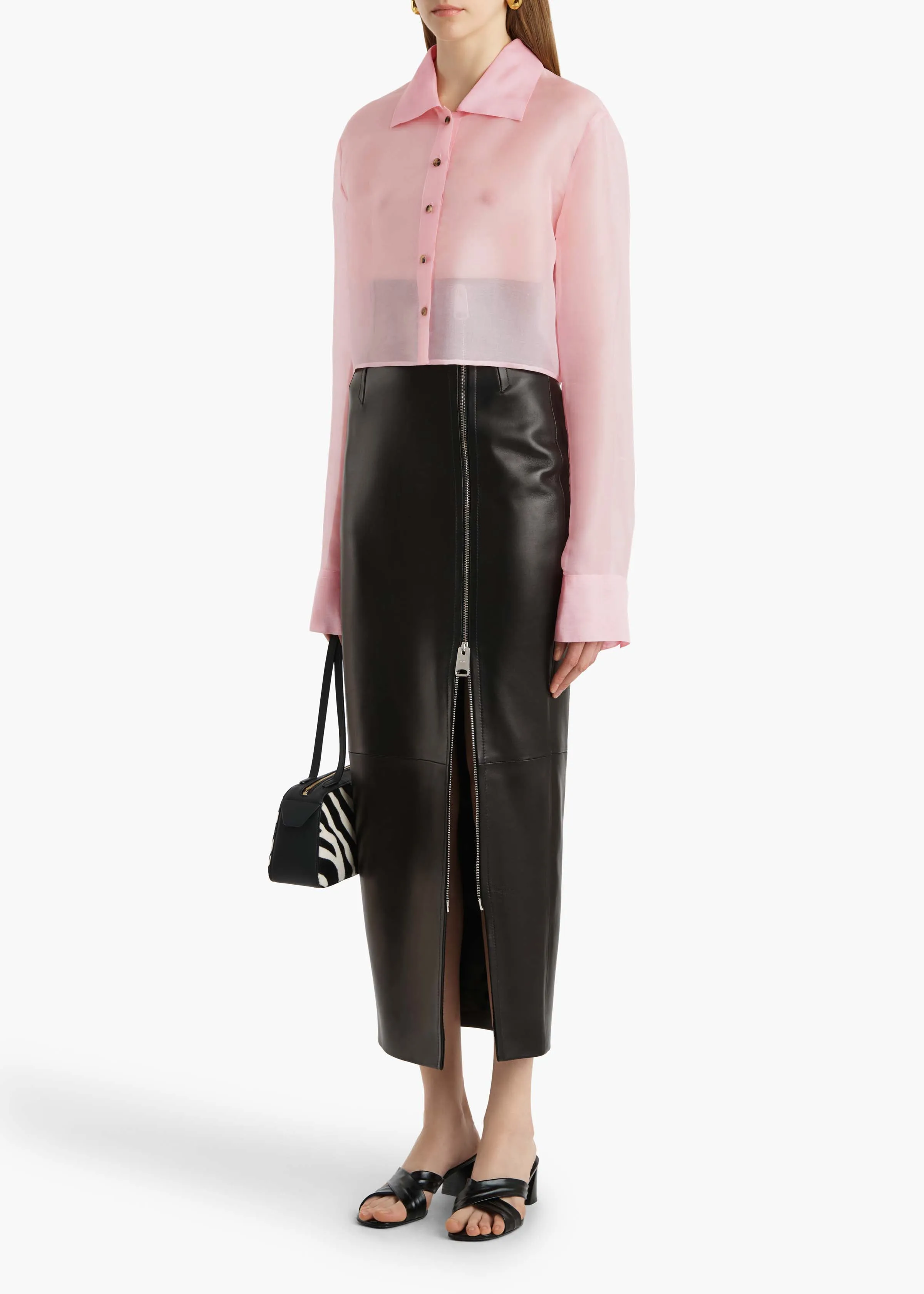 Jasen Top in Petal Organza sold by KHAITE product image thumbnail 2