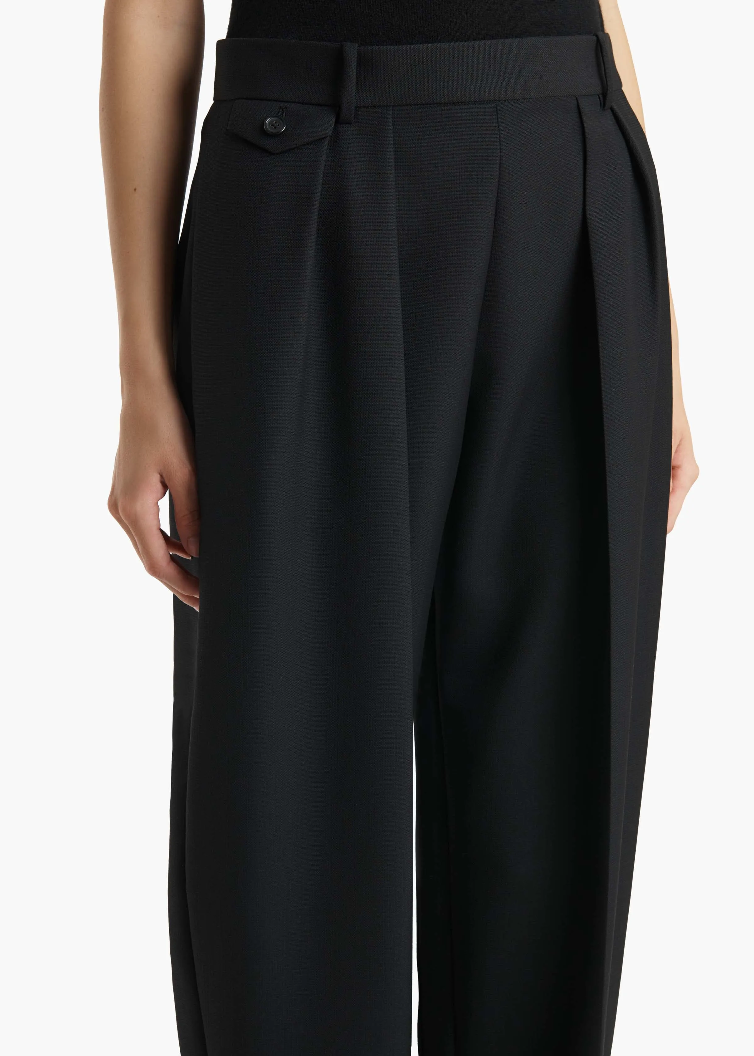 Jude Pant in Black sold by KHAITE product image thumbnail 5