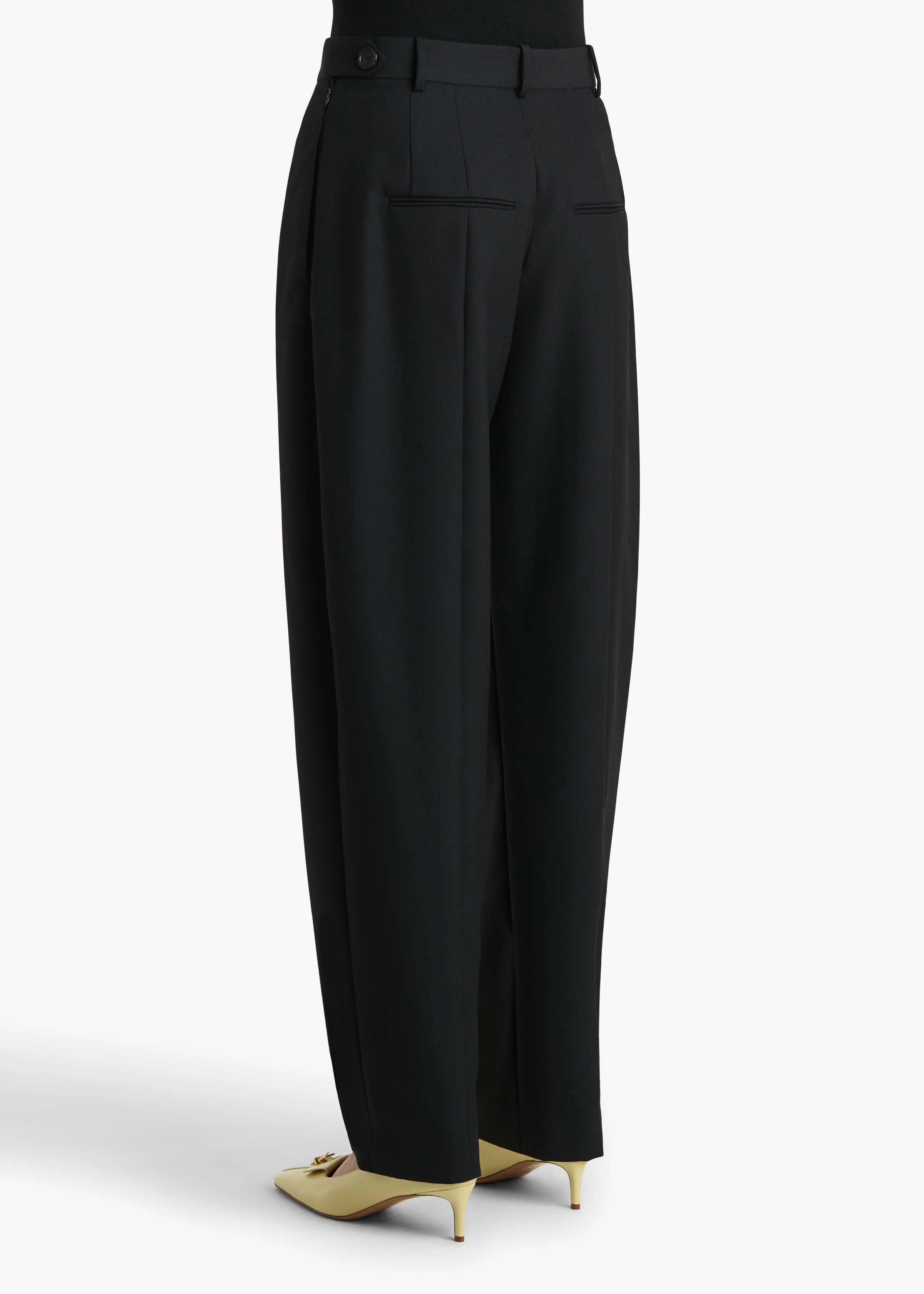 Jude Pant in Black sold by KHAITE product image thumbnail 4