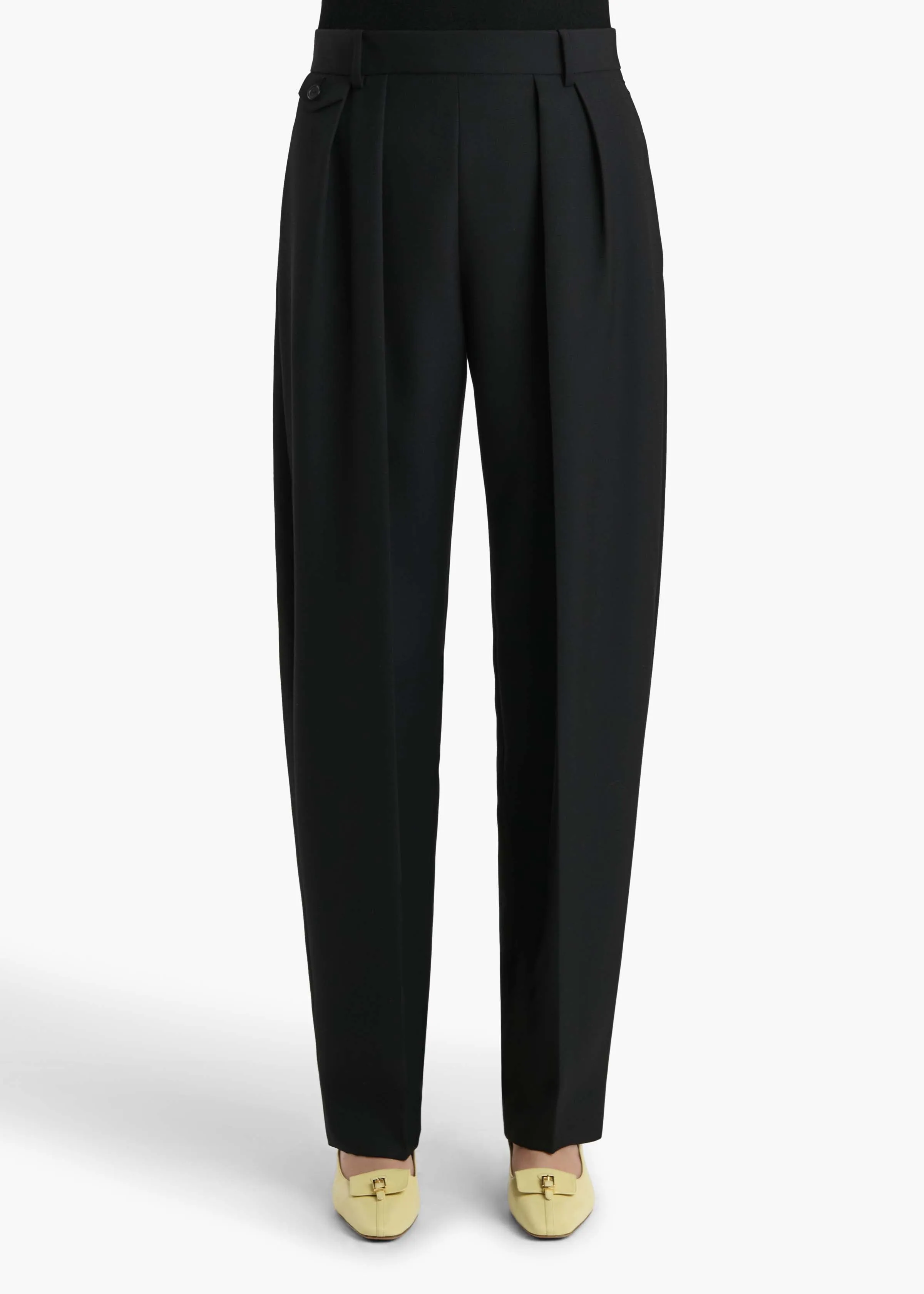 Jude Pant in Black sold by KHAITE product image thumbnail 3