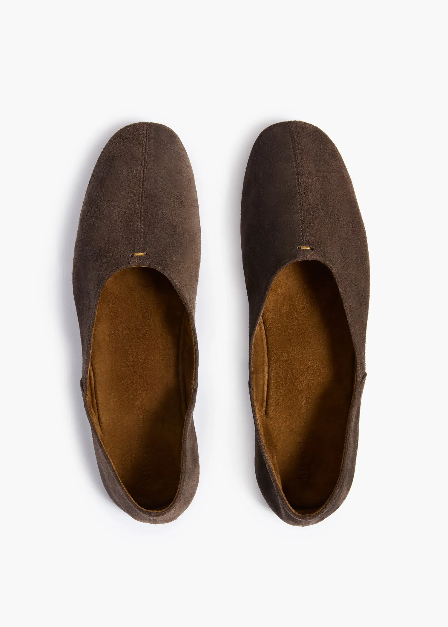 Jane Flat in Sable Suede sold by KHAITE product image thumbnail 3