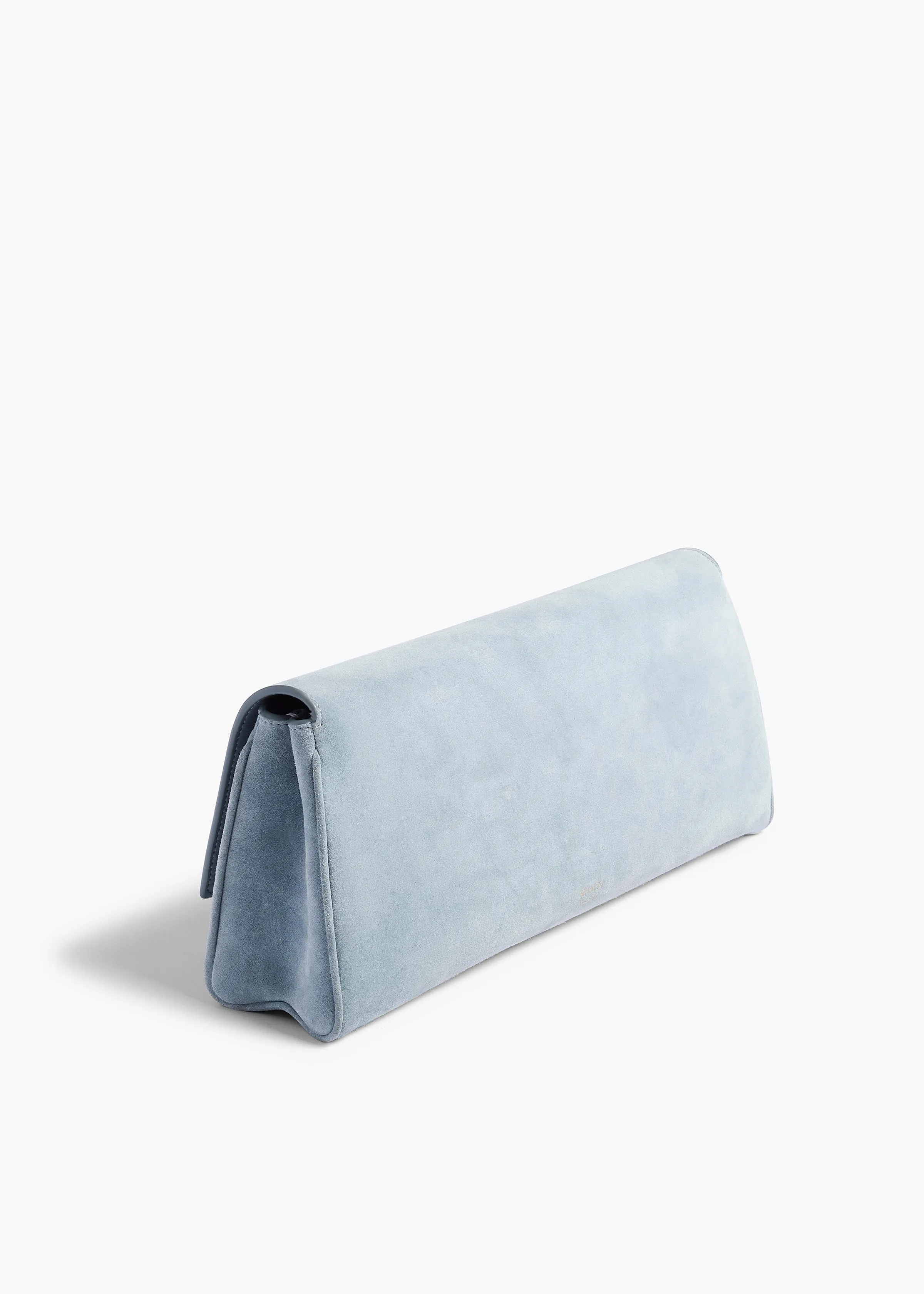 Audrey Clutch in Lead Suede sold by KHAITE product image thumbnail 2