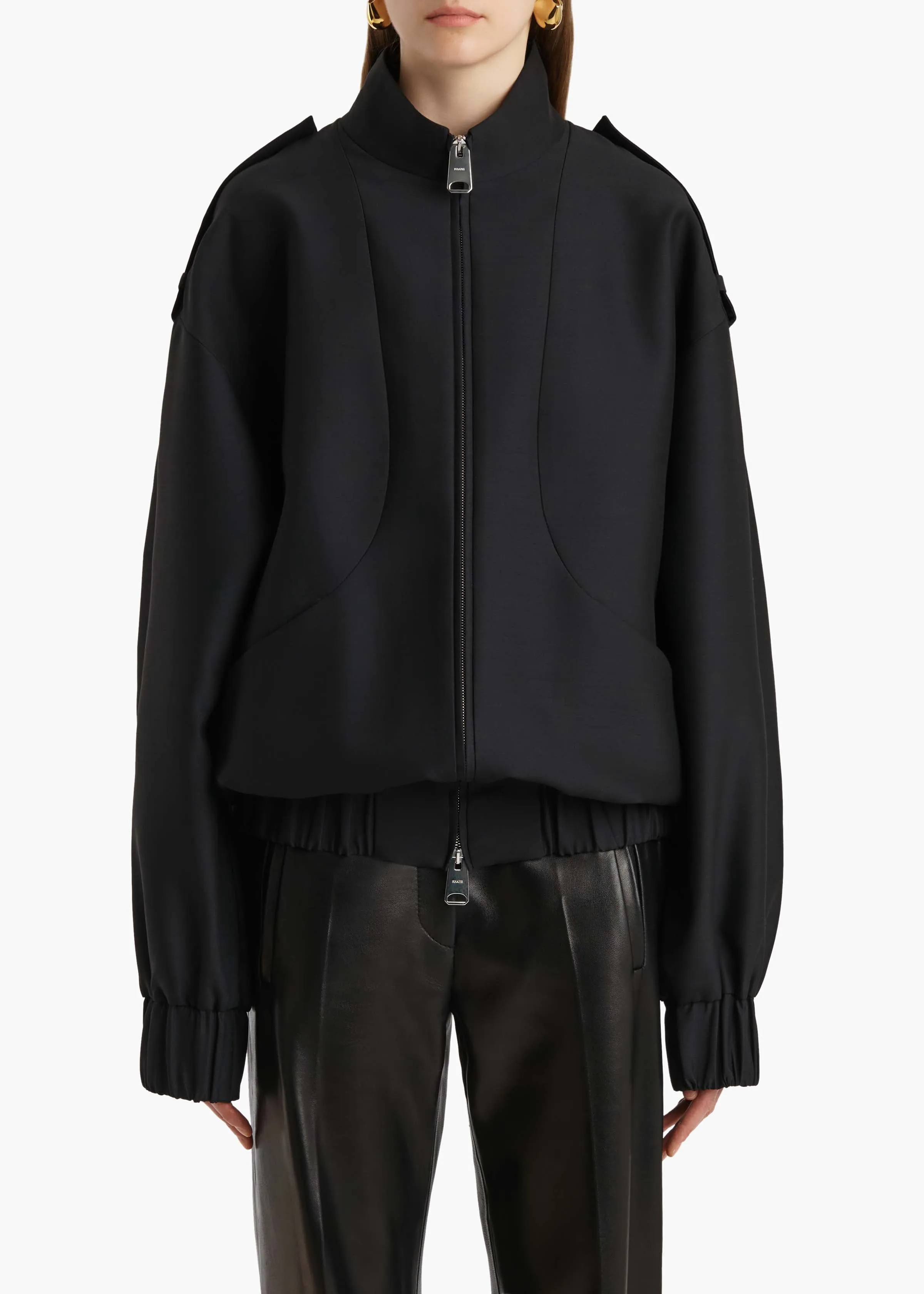 Sigi Jacket in Black sold by KHAITE product image thumbnail 3