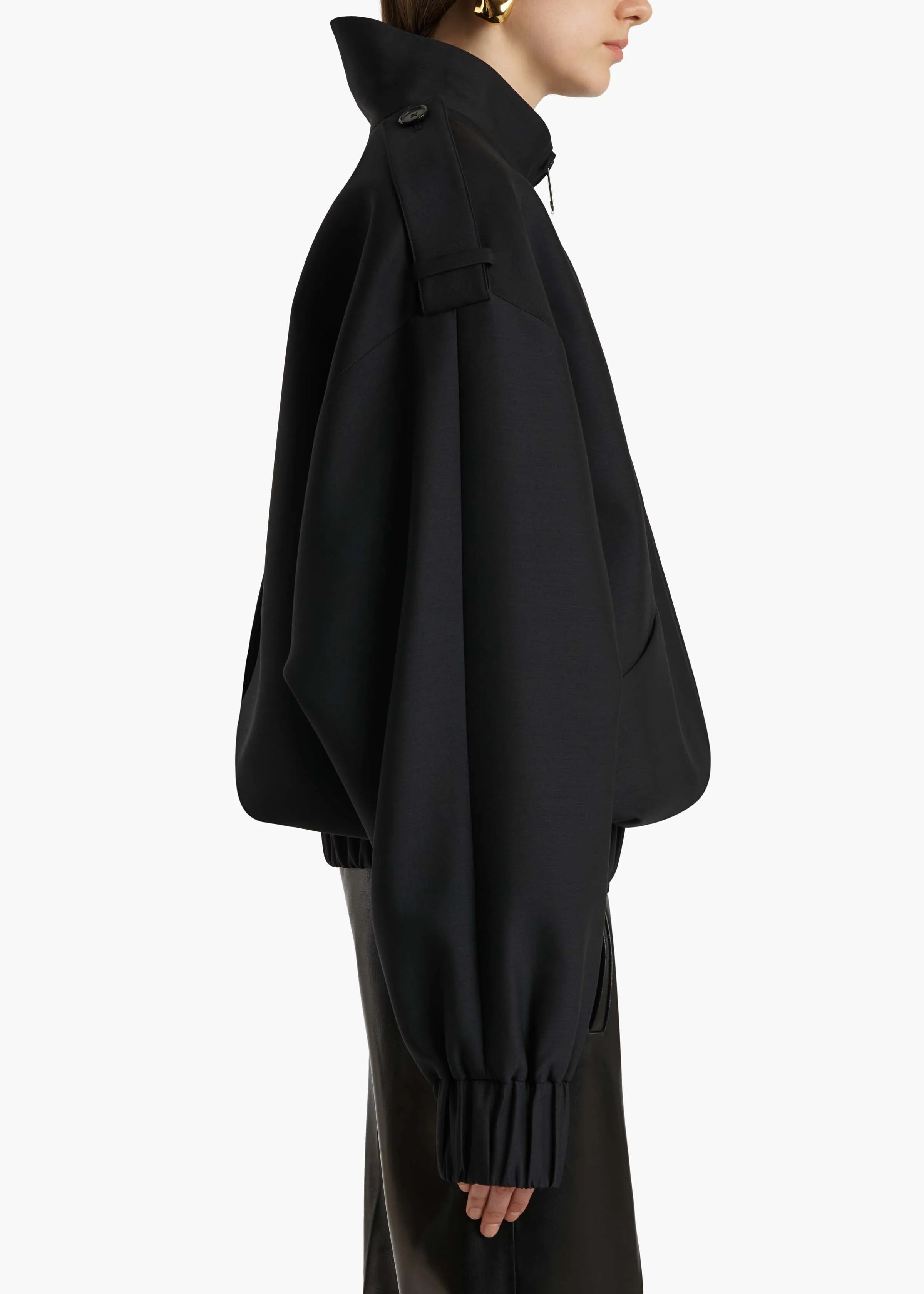 Sigi Jacket in Black sold by KHAITE product image thumbnail 5