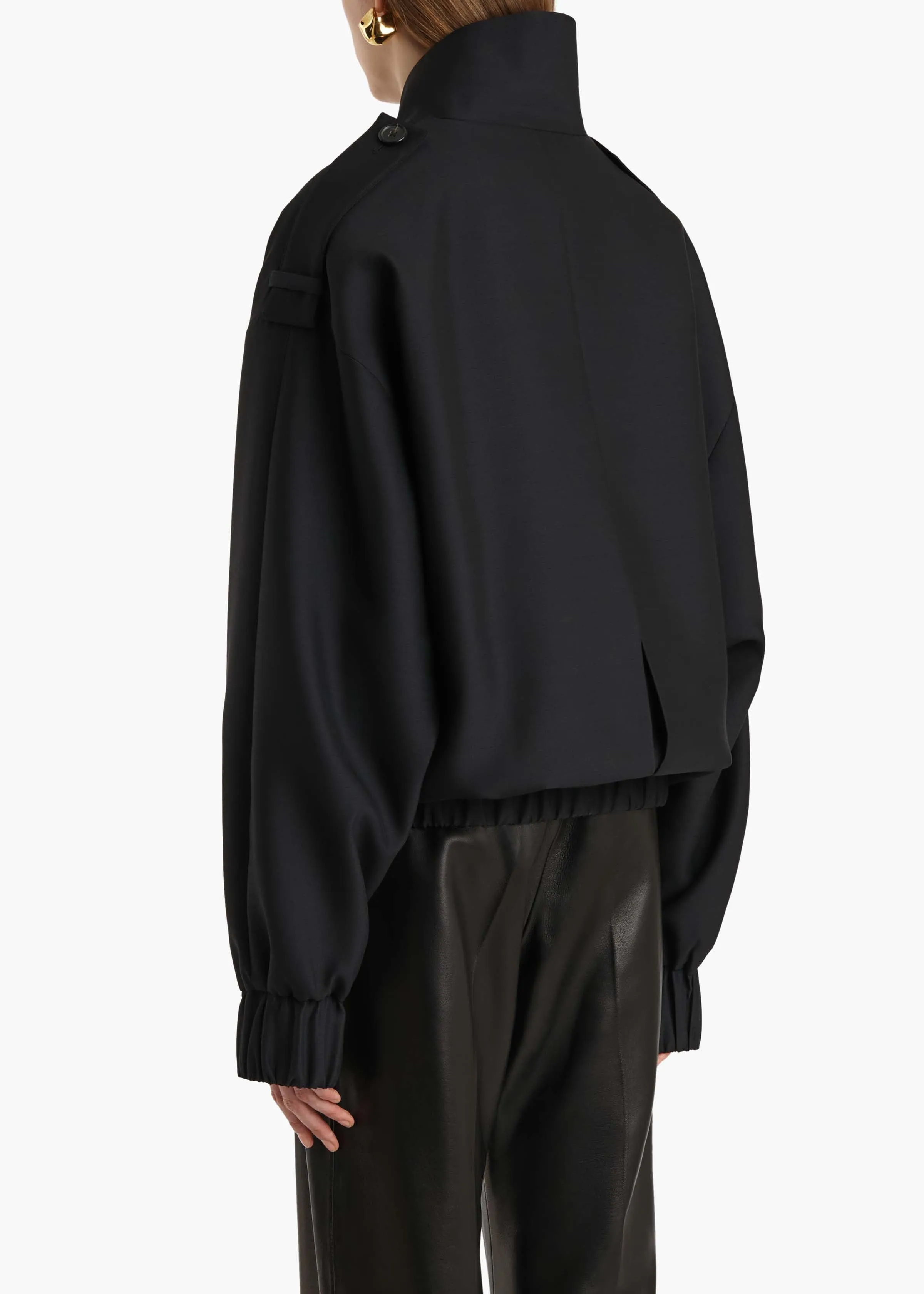 Sigi Jacket in Black sold by KHAITE product image thumbnail 4