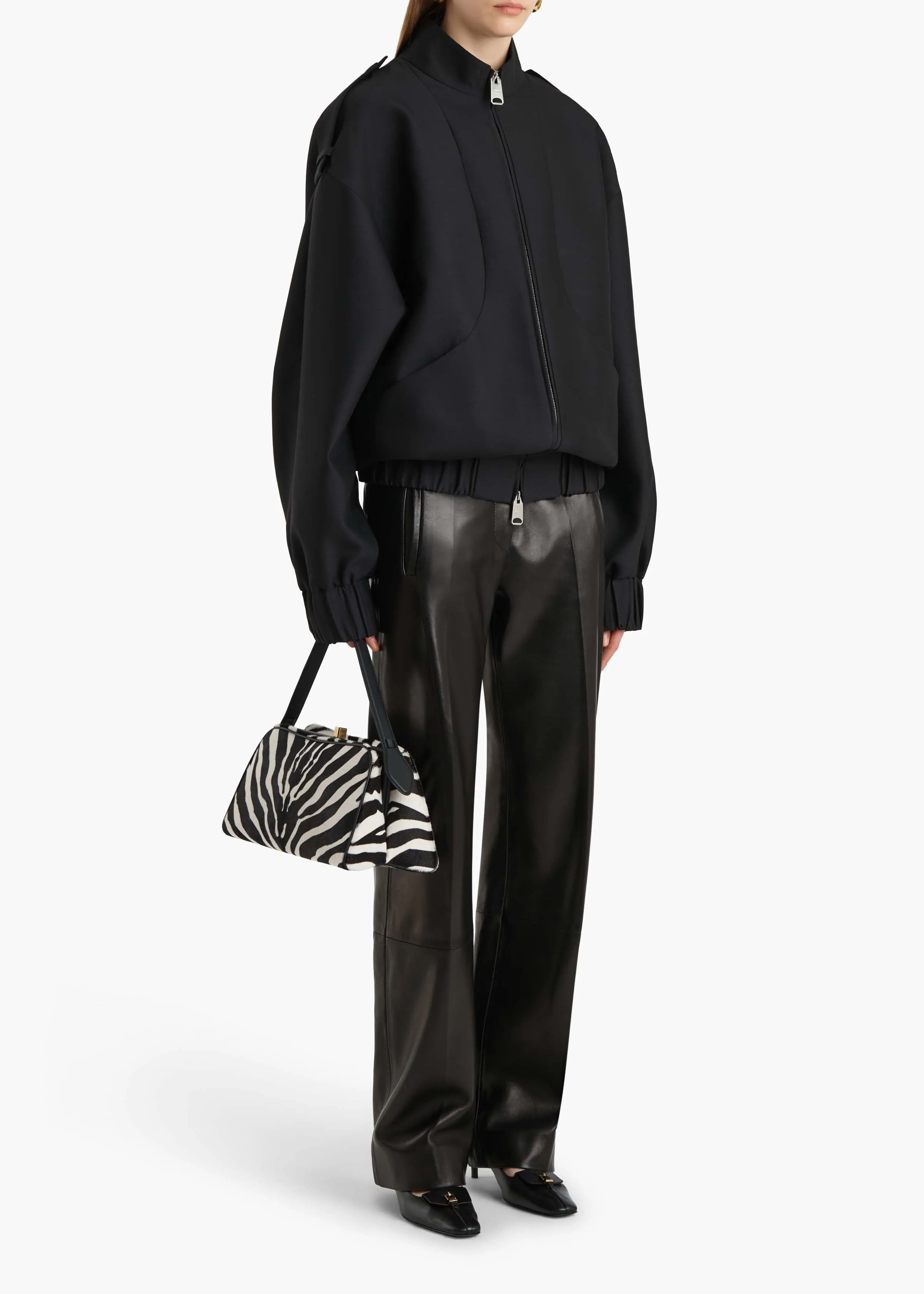 Sigi Jacket in Black sold by KHAITE product image thumbnail 2