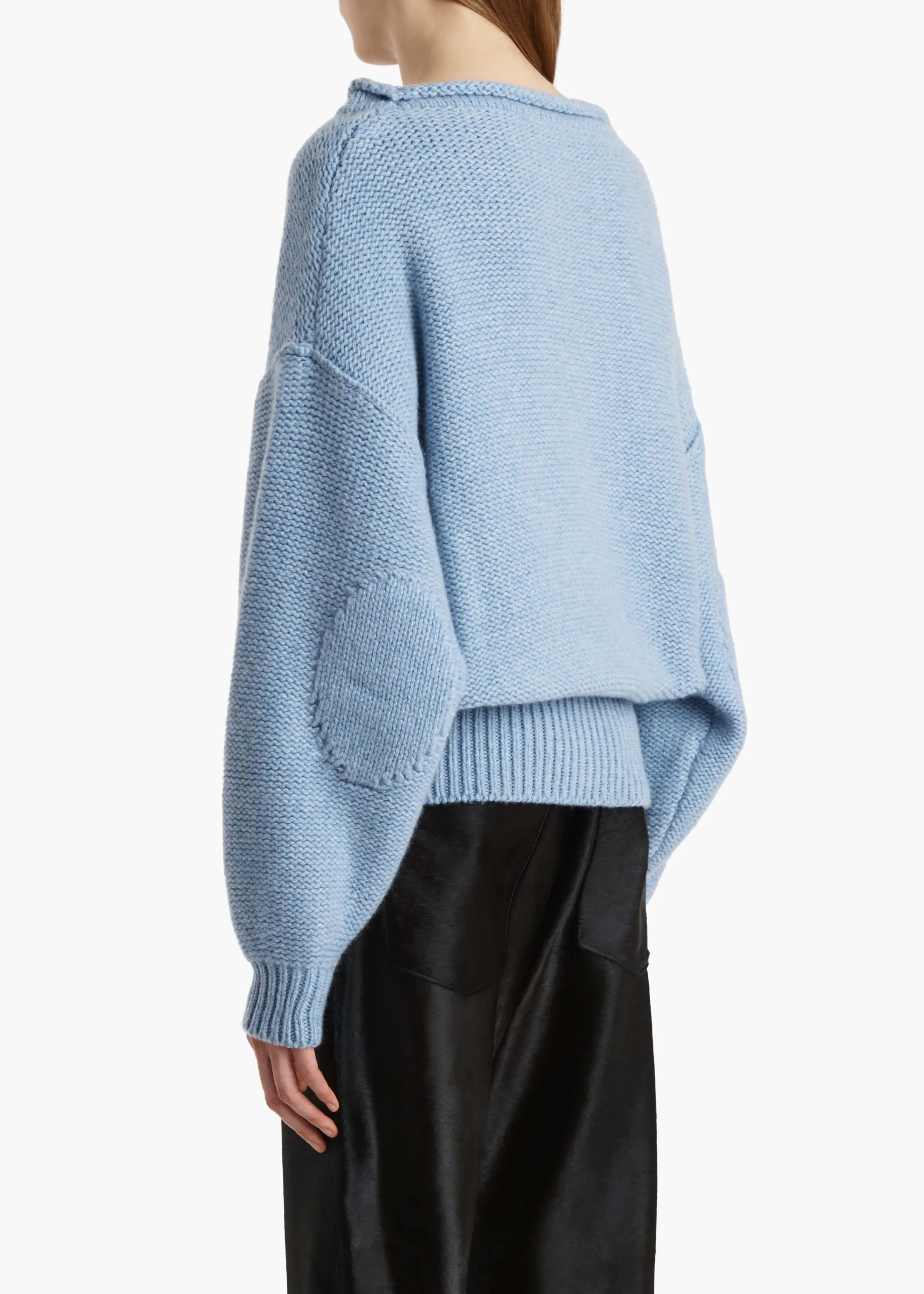 Jonte Sweater in Polar sold by KHAITE product image thumbnail 4