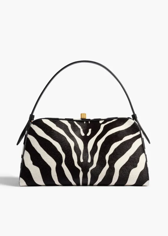 Cate Bag in Zebra Haircalf sold by KHAITE