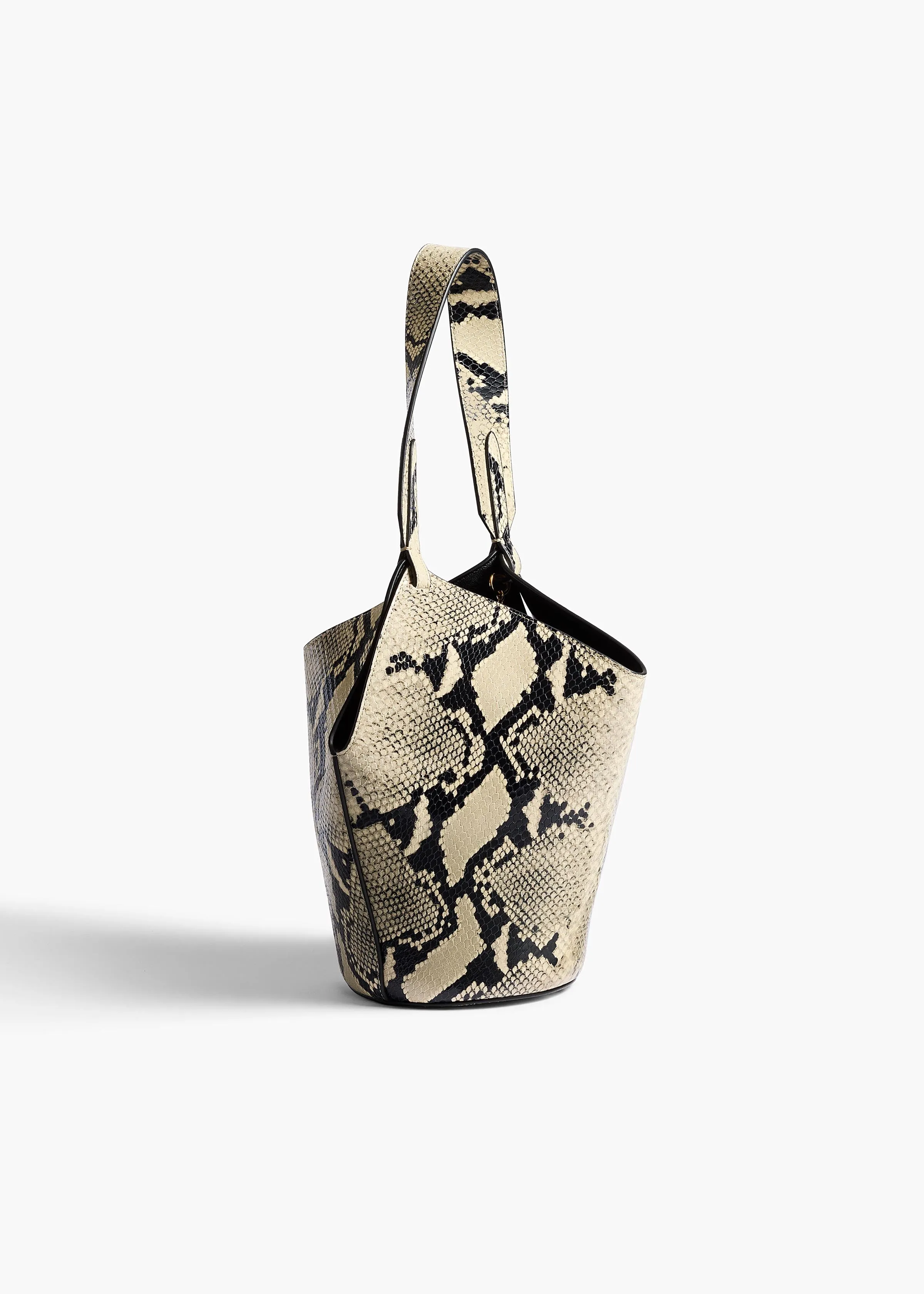 Mini Lotus Tote in Python-Embossed Leather sold by KHAITE product image thumbnail 2