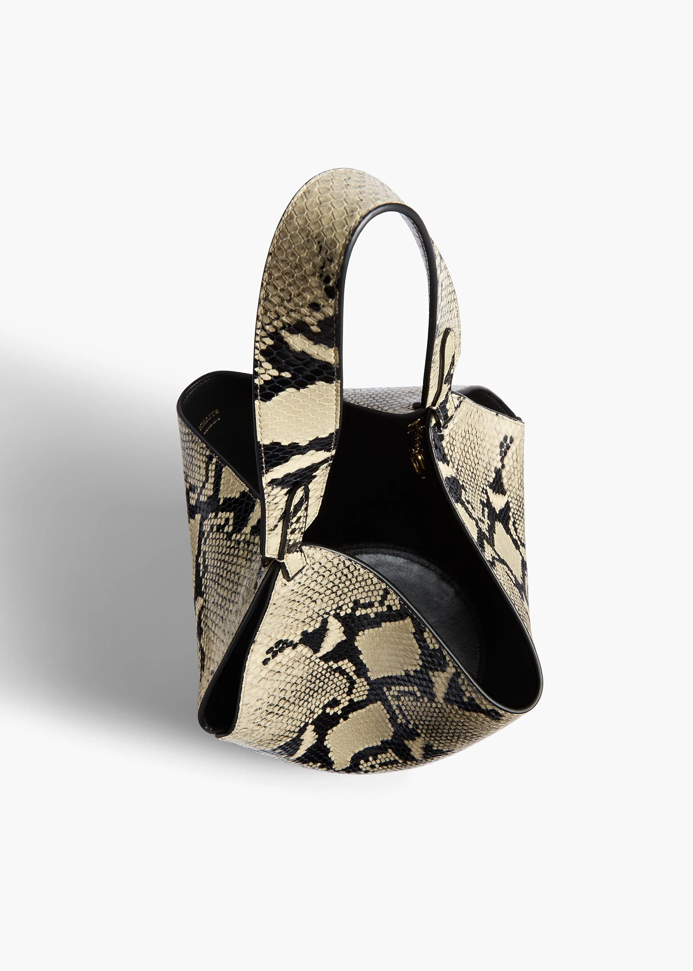 Mini Lotus Tote in Python-Embossed Leather sold by KHAITE product image thumbnail 3