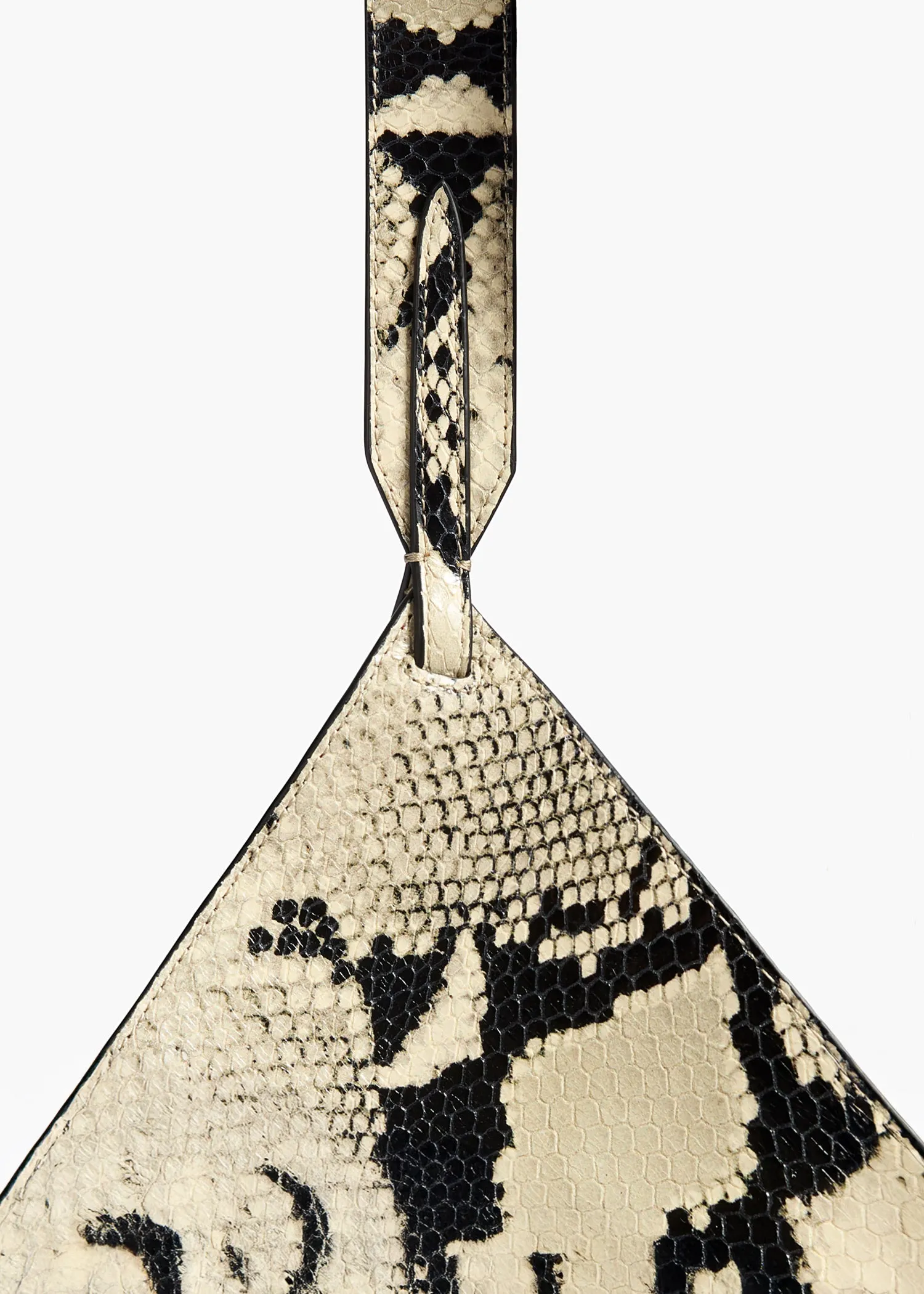 Mini Lotus Tote in Python-Embossed Leather sold by KHAITE product image thumbnail 4