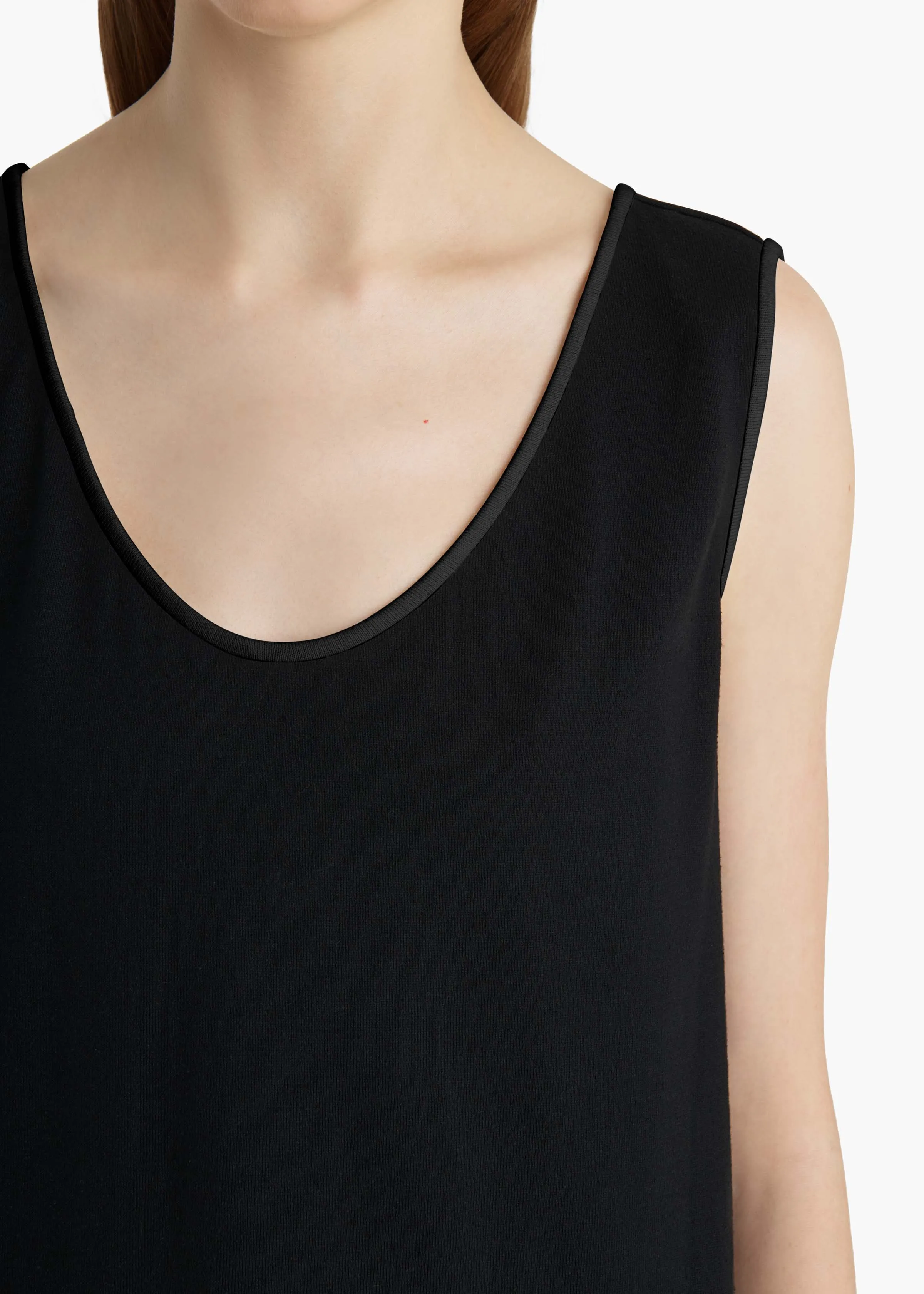 Longo Top in Cream and Black sold by KHAITE product image thumbnail 5