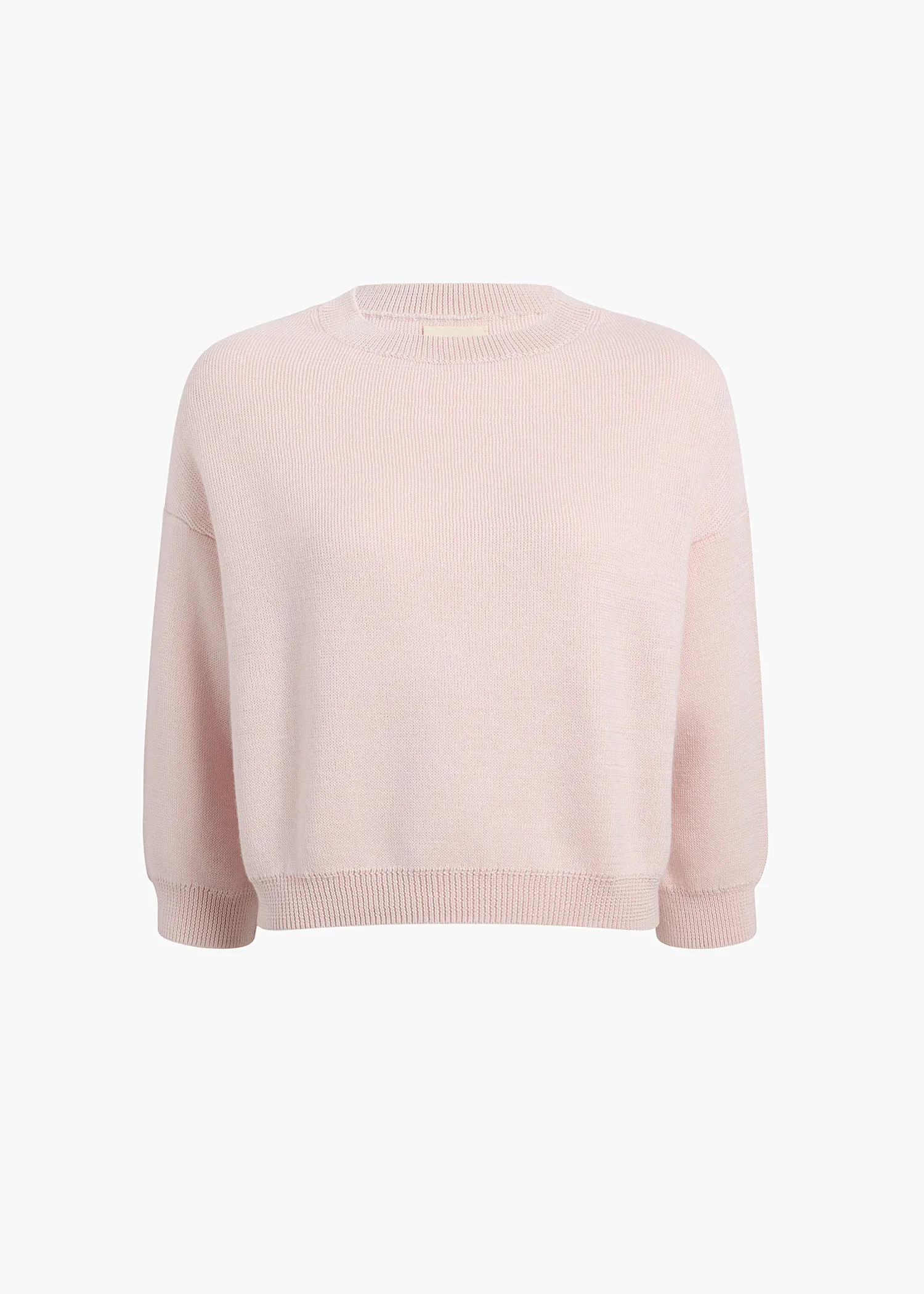 Sabina Sweater in Blush sold by KHAITE